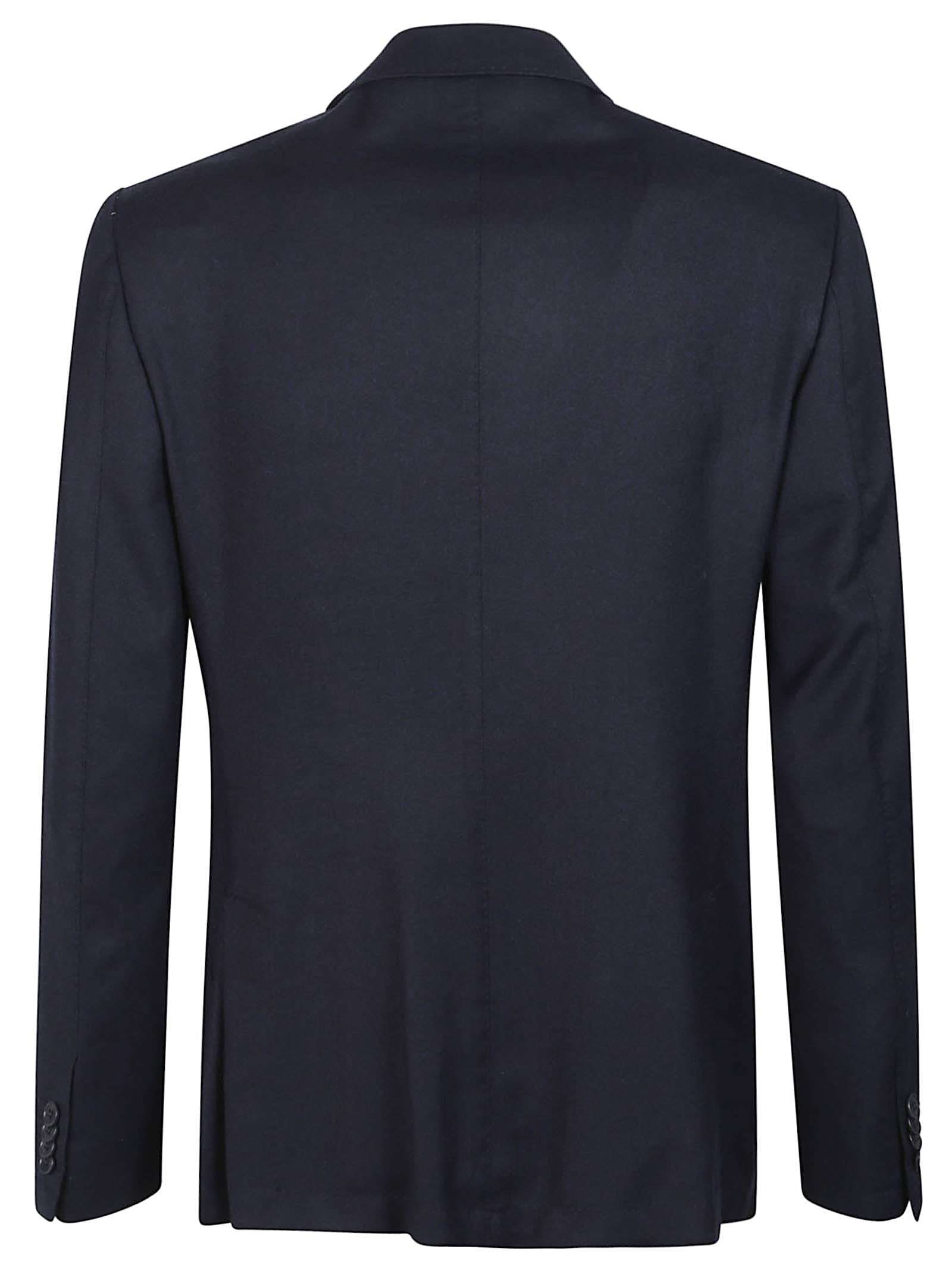 Zegna Single-breasted Tailored Suit In Blue