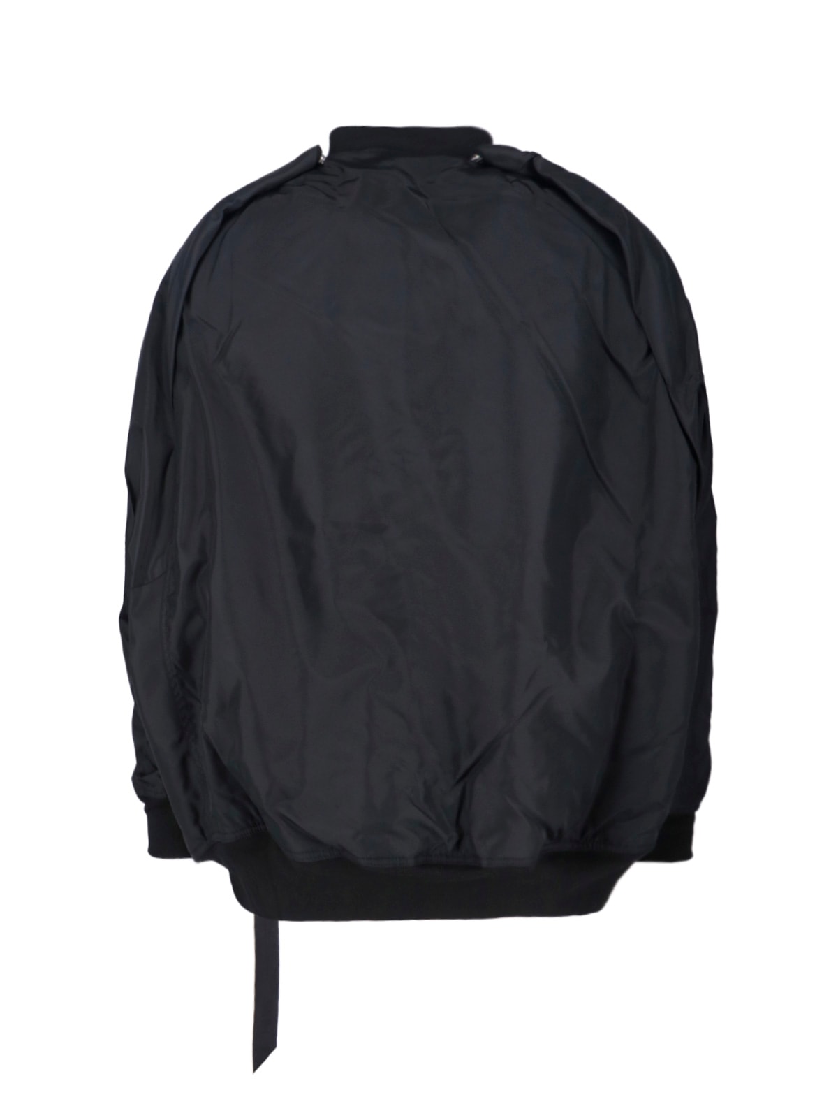 Drkshdw Bomber Jacket Convertible Jumbo Peter Flight In Black