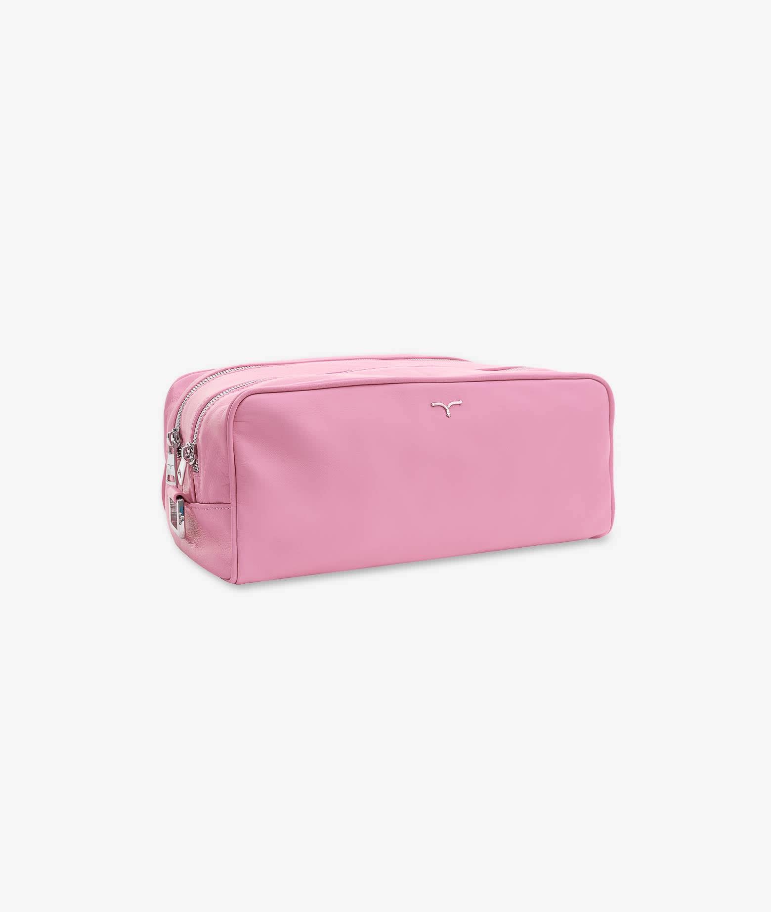 Shop Larusmiani Wash Bagtzar Luggage In Pink