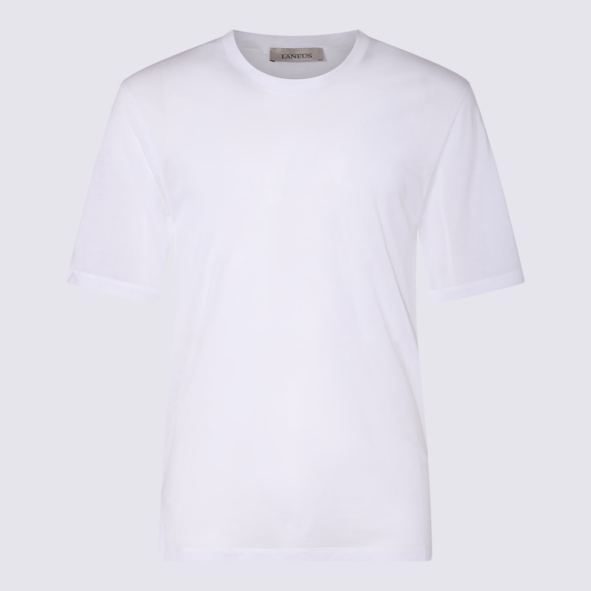 Shop Laneus Milk Cotton T-shirt