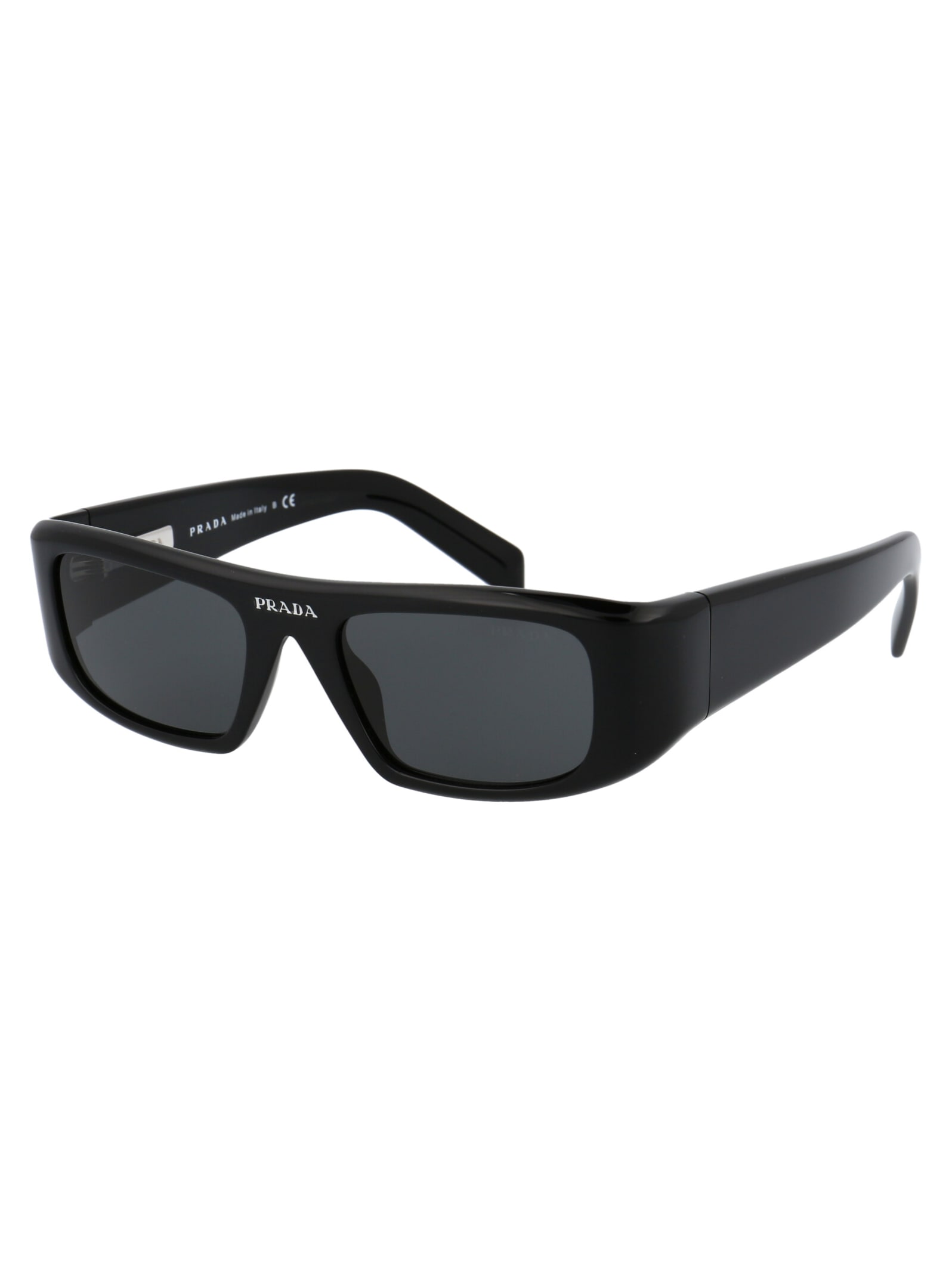 Shop Prada 0pr 20ws Sunglasses In 1ab5s0 Black