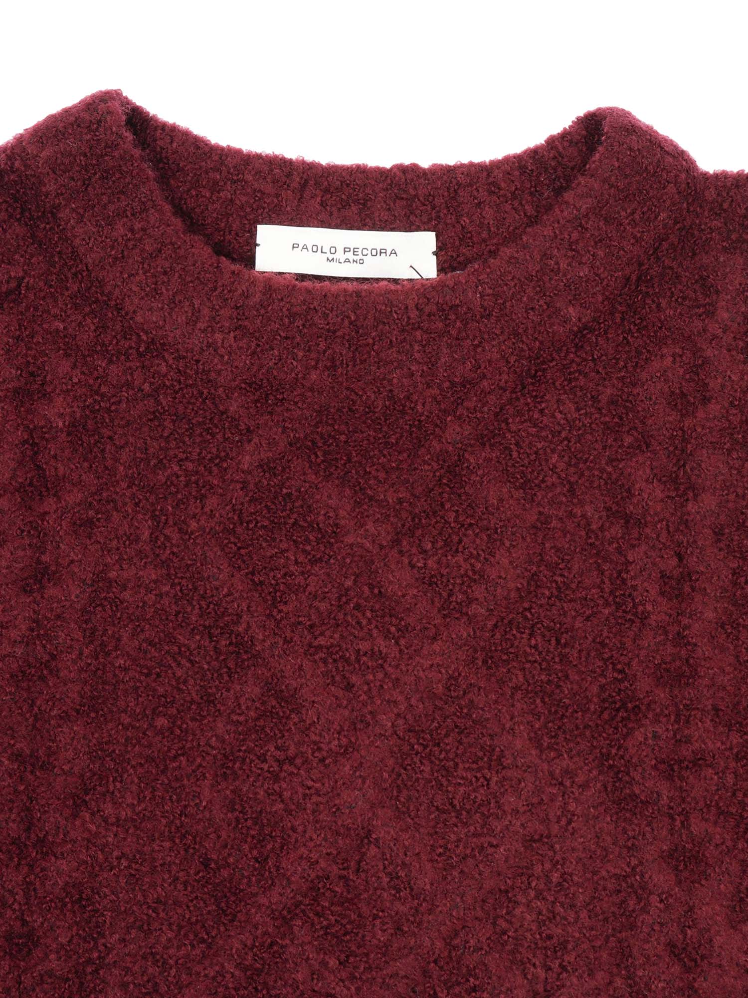 Paolo Pecora Sweater In Burgundy
