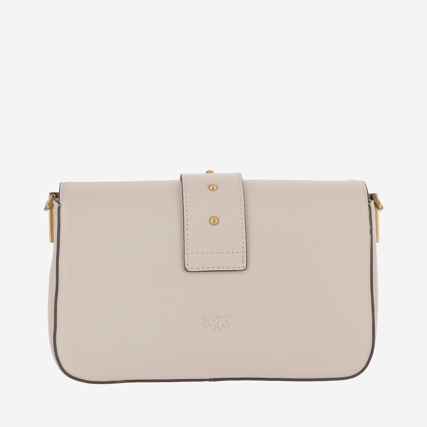 Pinko Classic Love Bag Slouchy Shoulder Bag In White