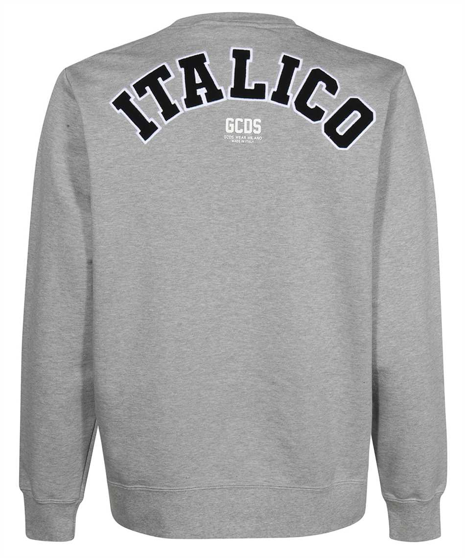 Gcds Man Sweatshirt Light Grey Size Xl Cotton In Gray