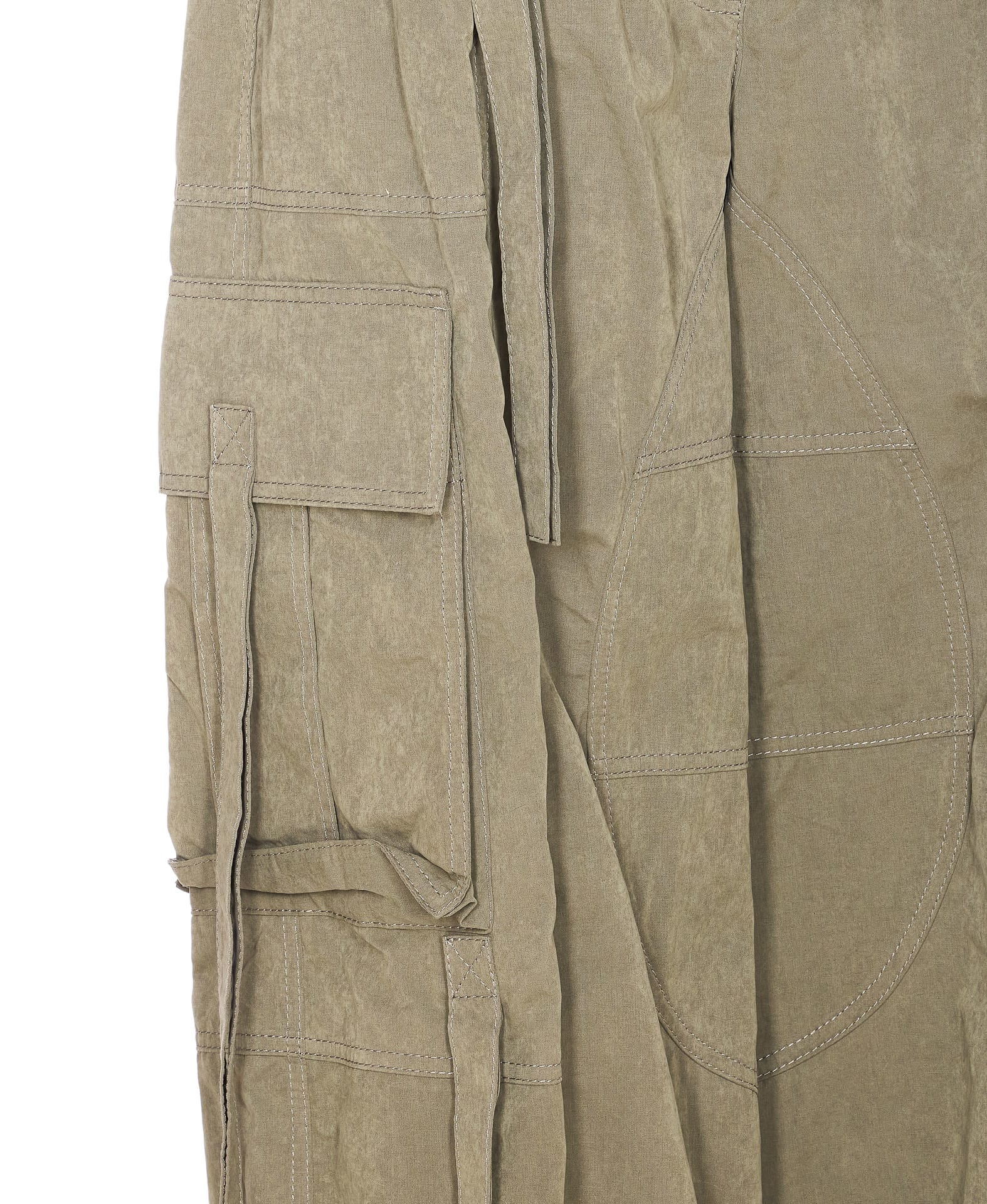Dolce & Gabbana Waxed Faille Pants In Green