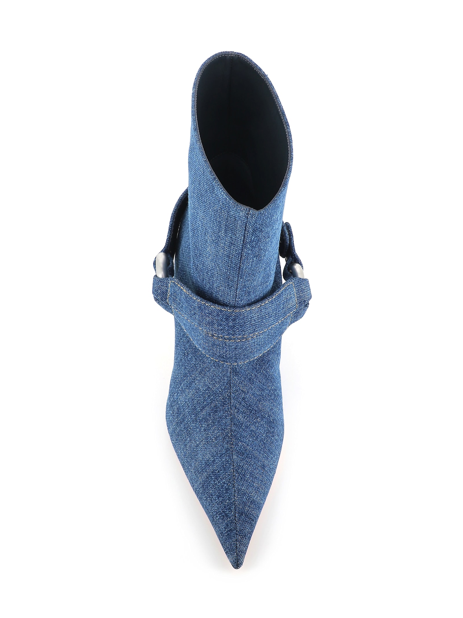 Jean-michel Cazabat Ankle Boot Patty Biker In Blue