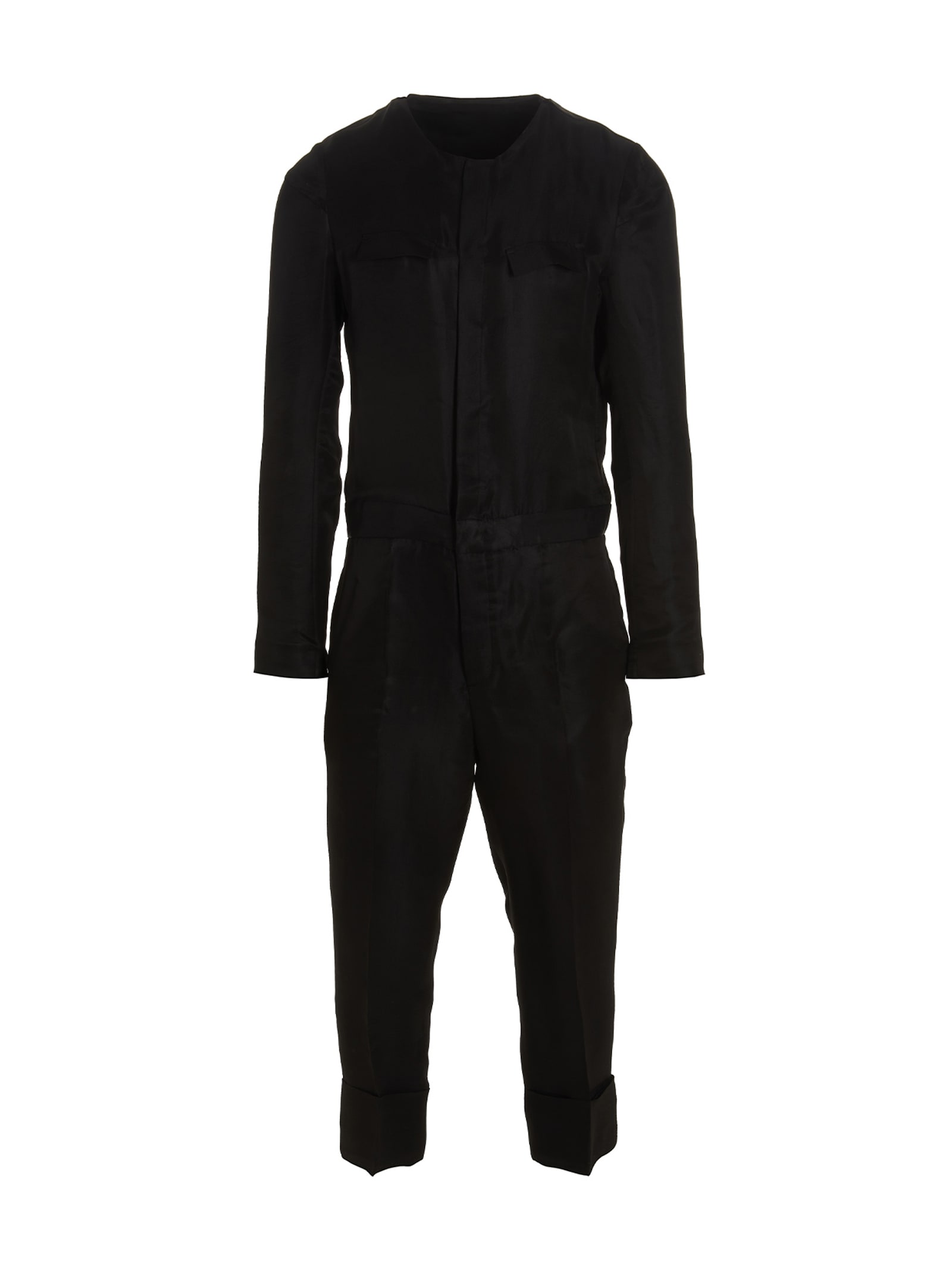 Shop Sapio Satin Bodysuit In Black
