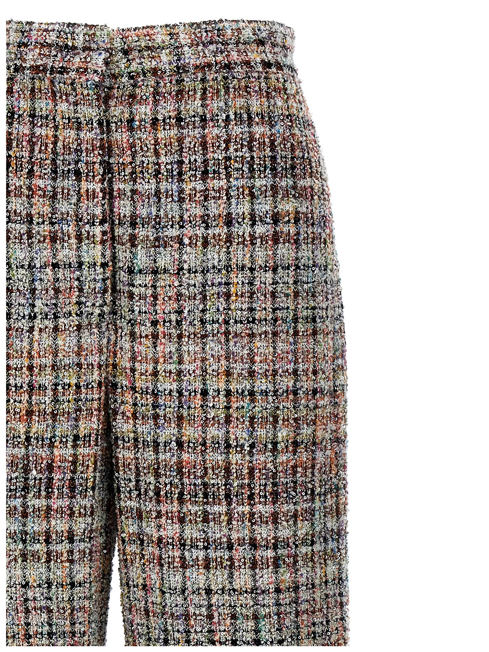 Missoni Micro Sequin Pants In Ib Wht Pink Rust Lila