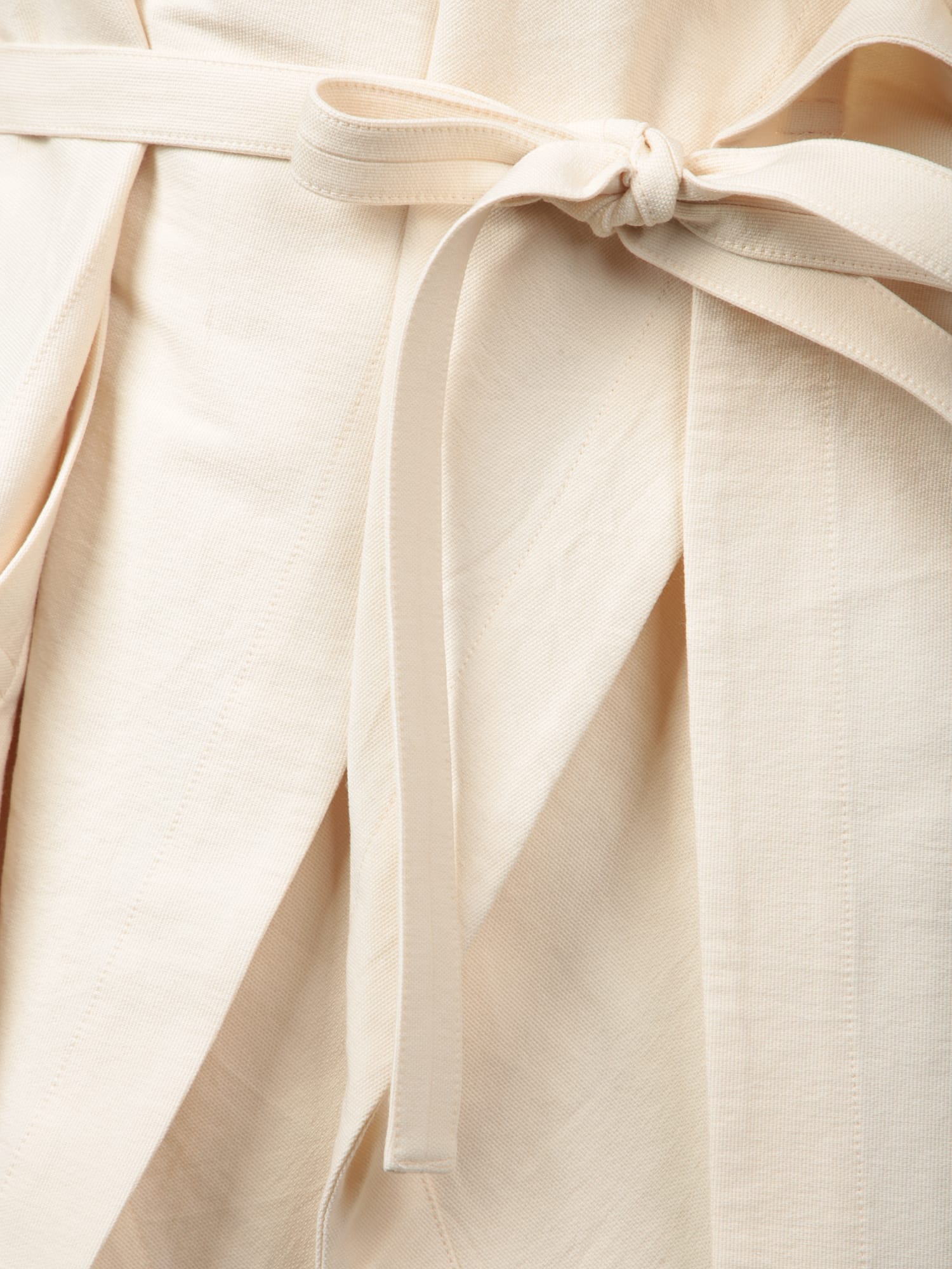 Shop Issey Miyake Washi And Wool White Coat