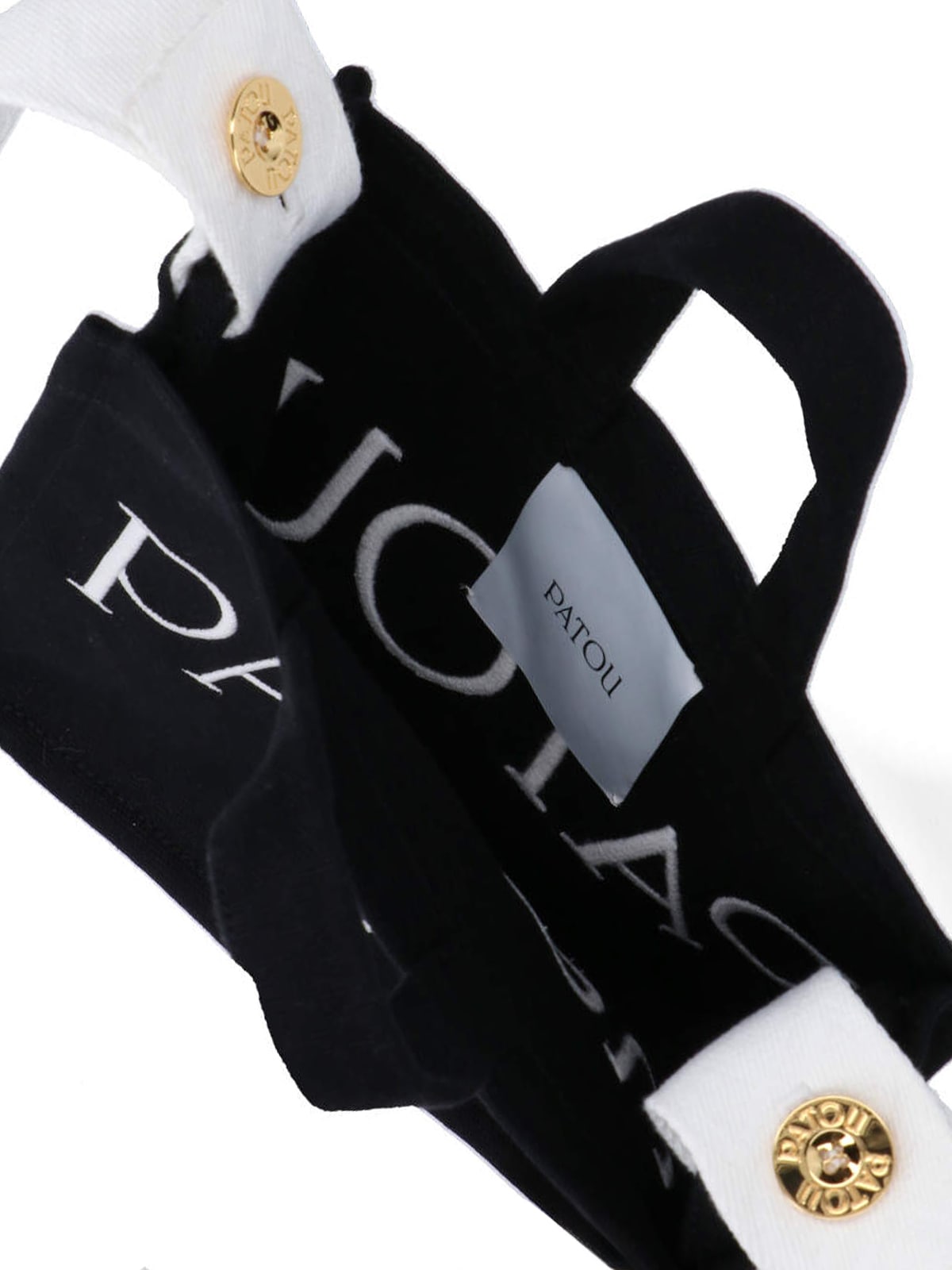 Shop Patou Logo Tote Bag In Black
