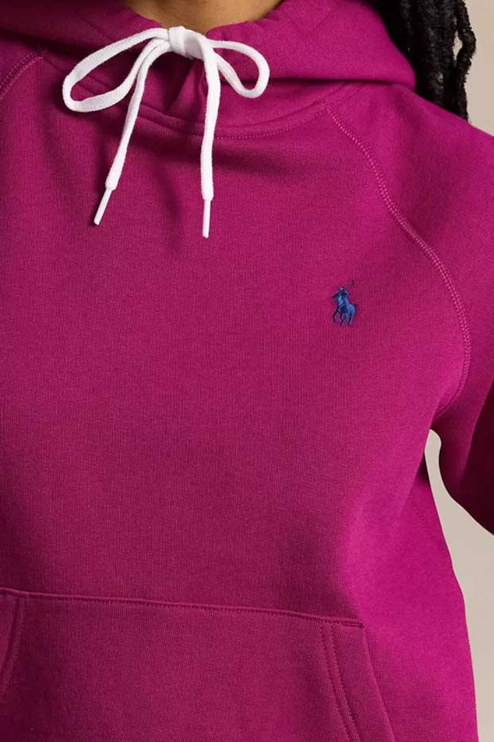 Shop Polo Ralph Lauren Sweatshirt In Fuxia