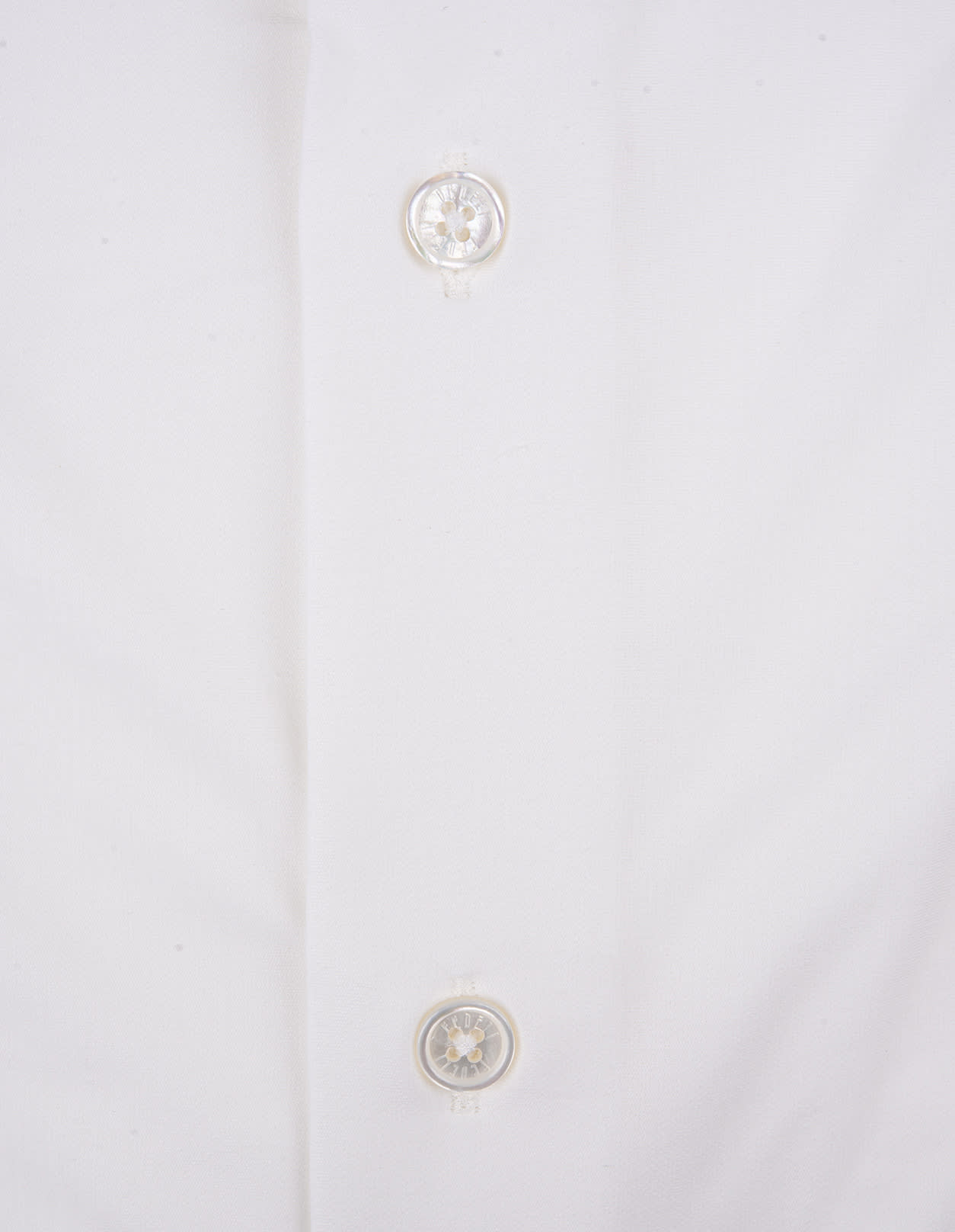 Shop Fedeli White Strech Shirt