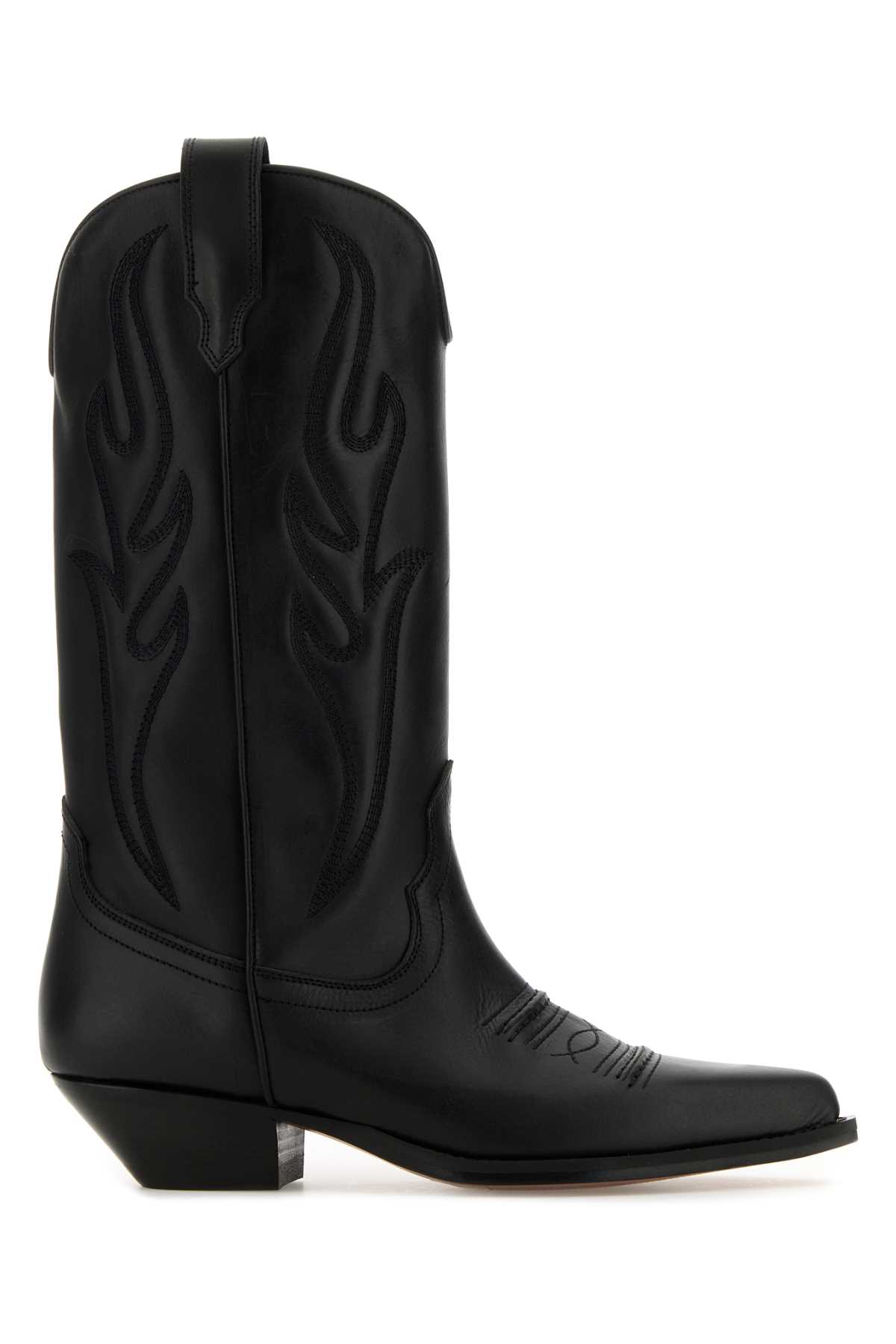 Shop Sonora Black Leather Santa Fe Boots