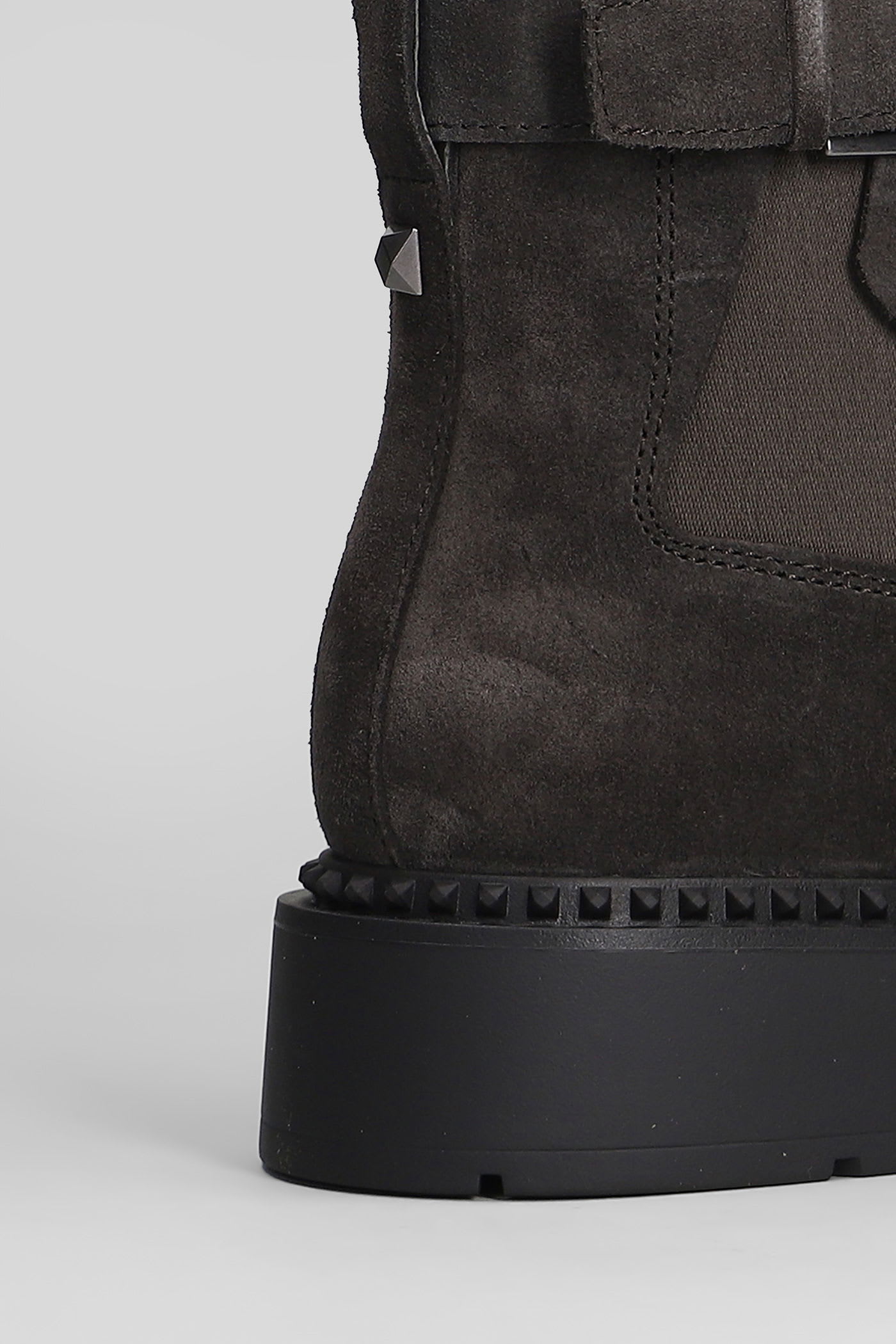 Ash Margot High Heels Ankle Boots In Brown Suede In Brown