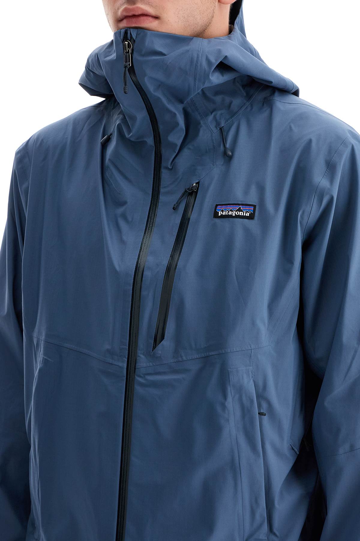 Shop Patagonia Granite Crest Rain Jacket In Utility Blue (blue)