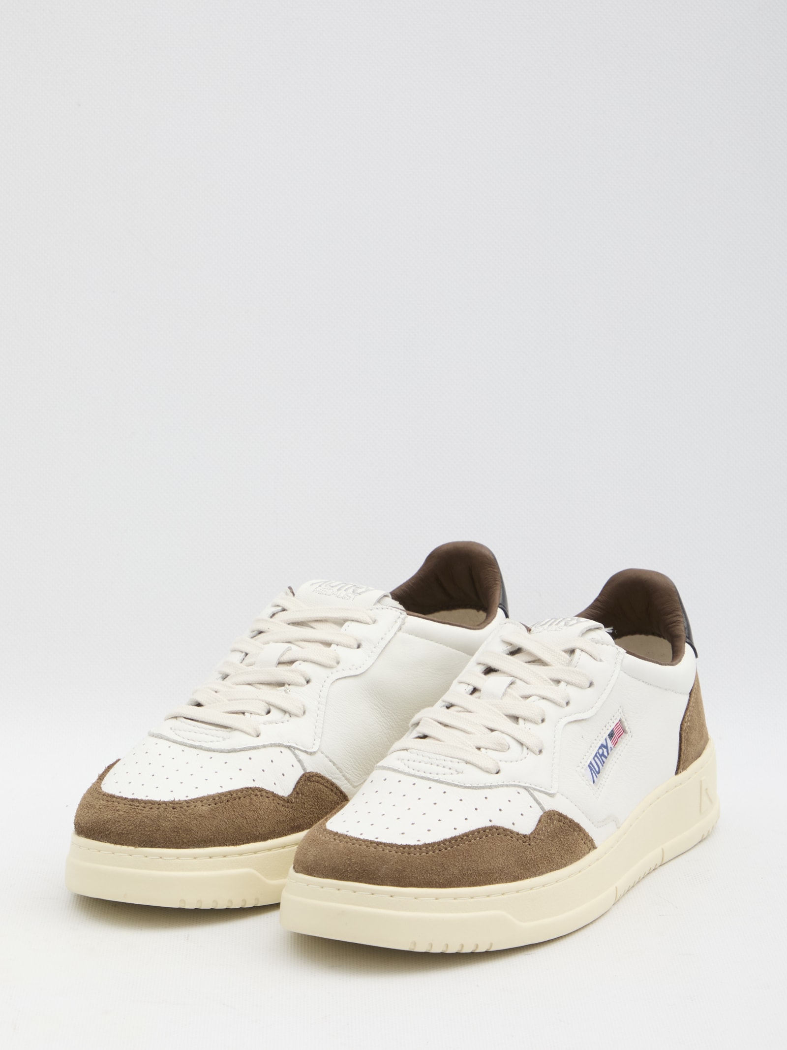 Shop Autry Medalist Sneakers In White