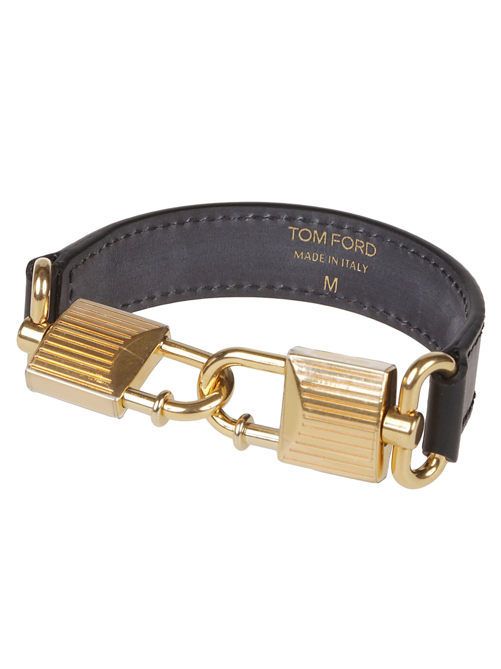 Tom Ford Gold-tone Padlocks Bracelet