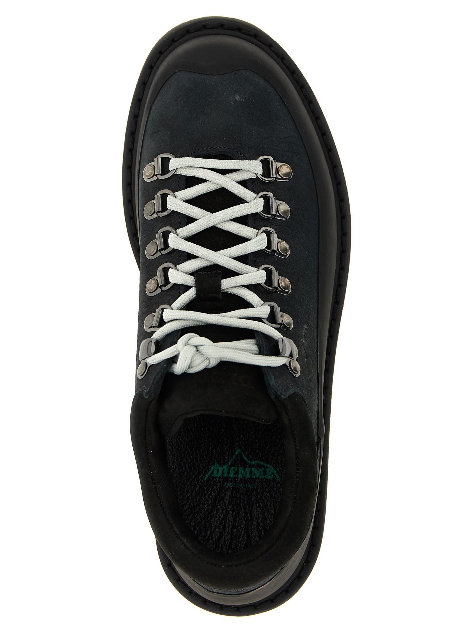 Diemme Cornaro Boot With Durable Leather And Rugged Sole In Black