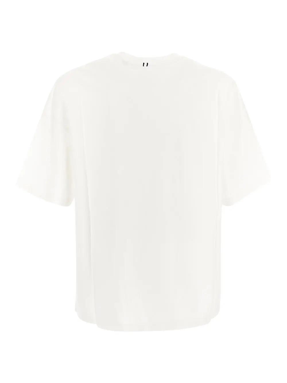 Shop Burberry Cotton T-shirt In White