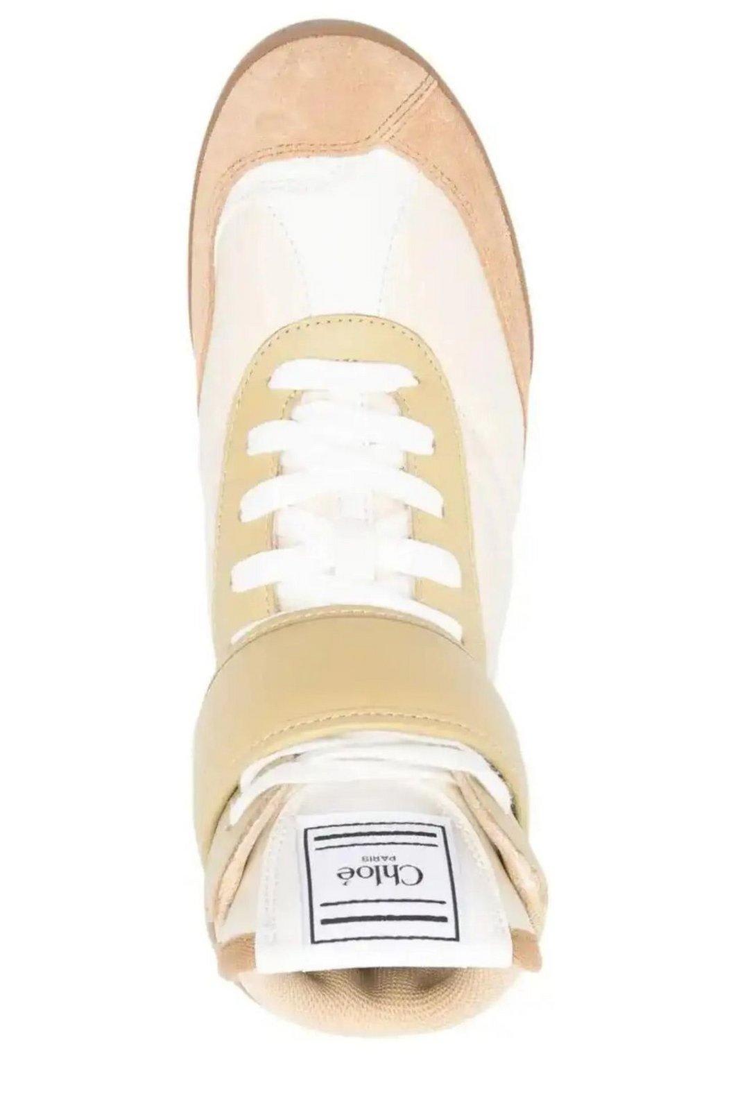 Chloé Kick Leather Sneakers