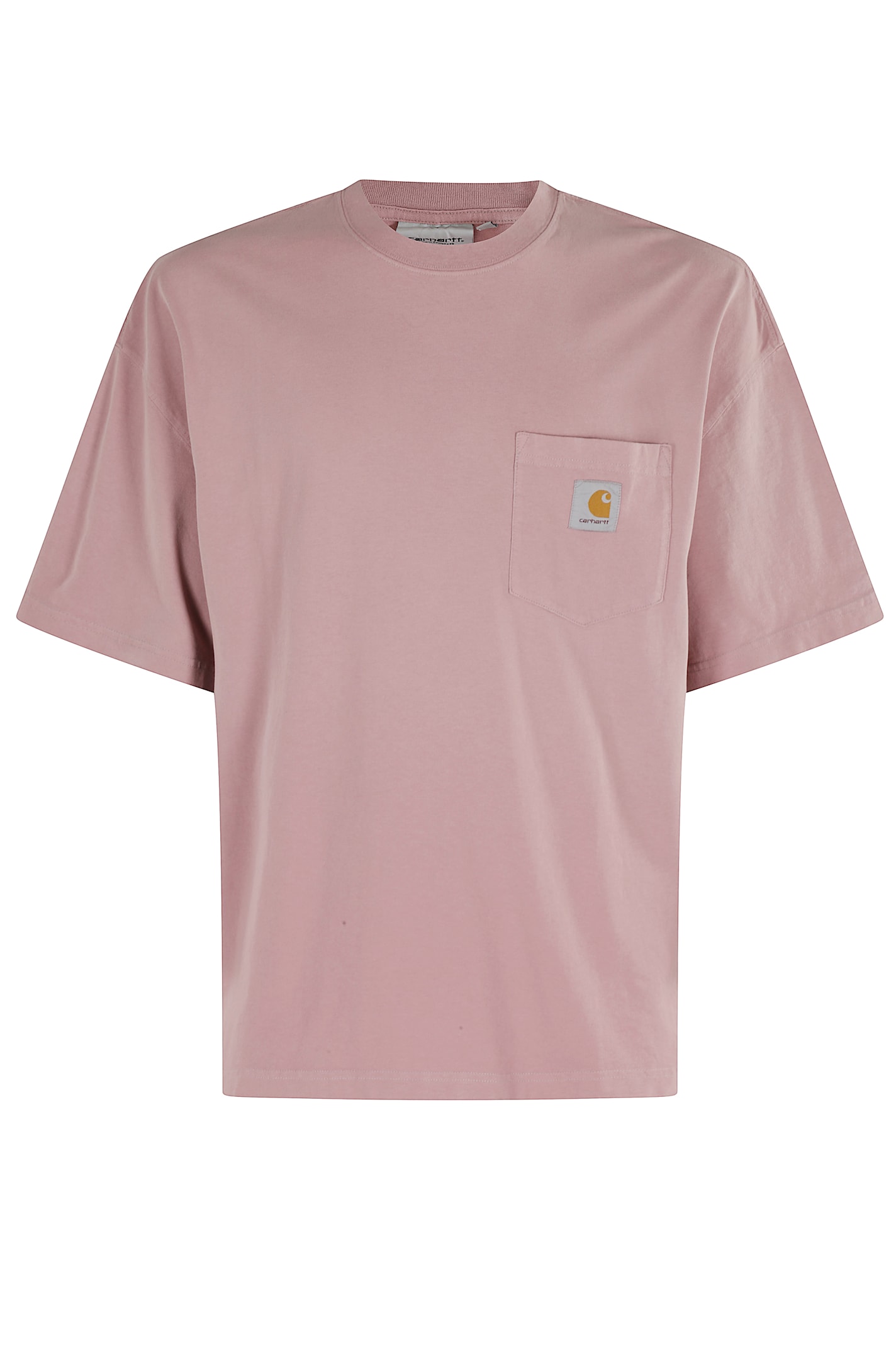 Carhartt Work In Progress Hudson Pocket T-shirt In Pink