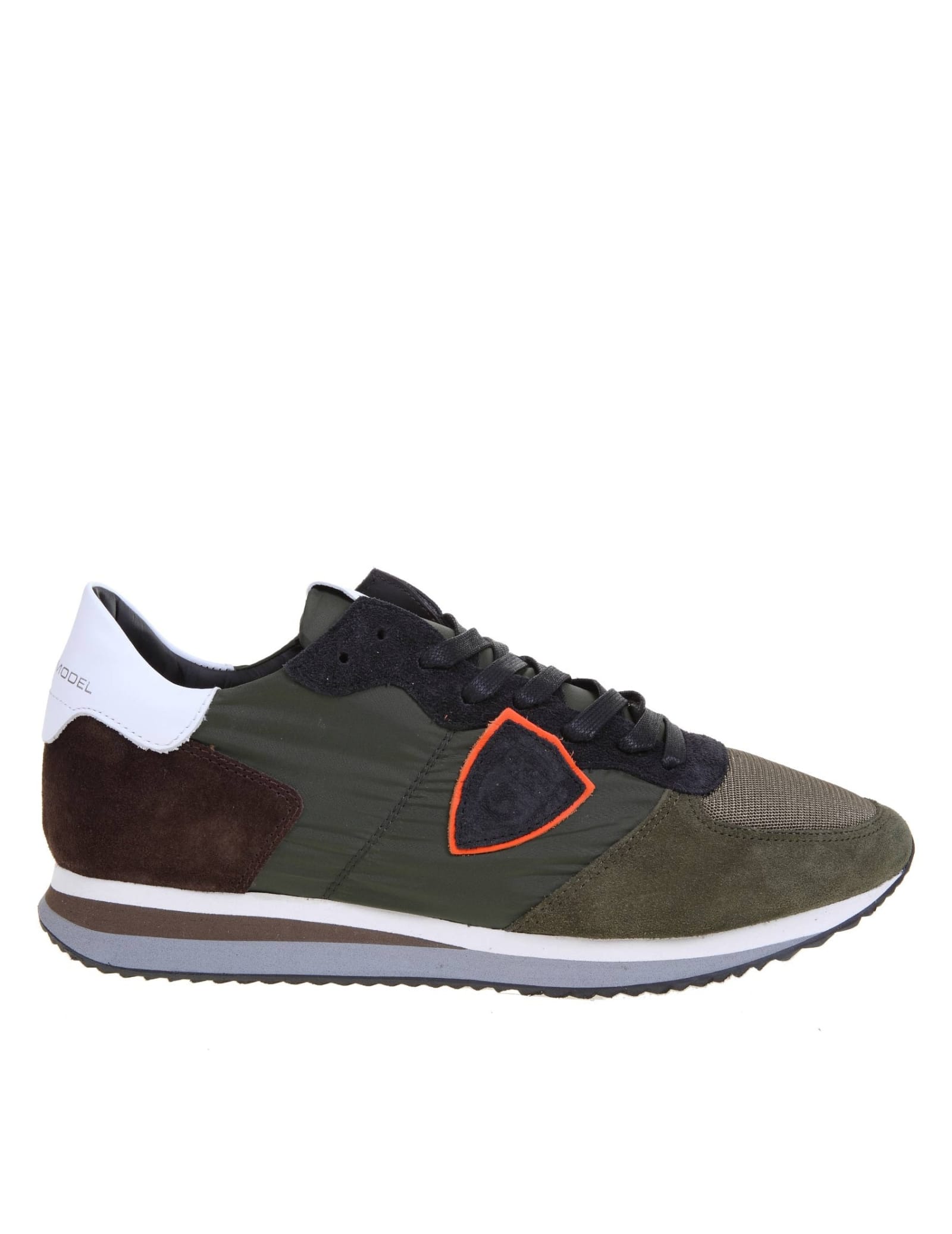 Philippe Model TRPX SNEAKERS IN SUEDE AND NYLON