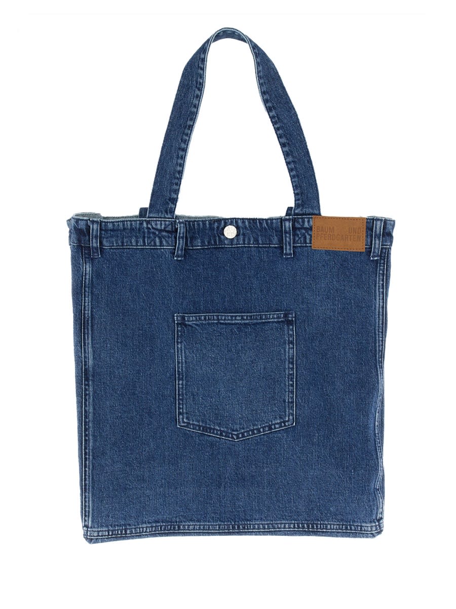 Baum Und Pferdgarten Kila Tote Bag In Denim