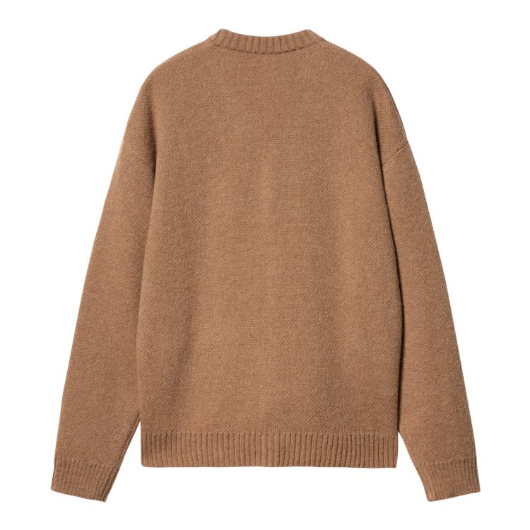 Shop Carhartt Merton Cardigan In Fsxx Peanut