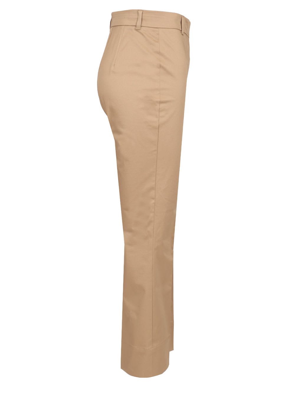 'S MAX MARA SKINNY SATIN TROUSERS
