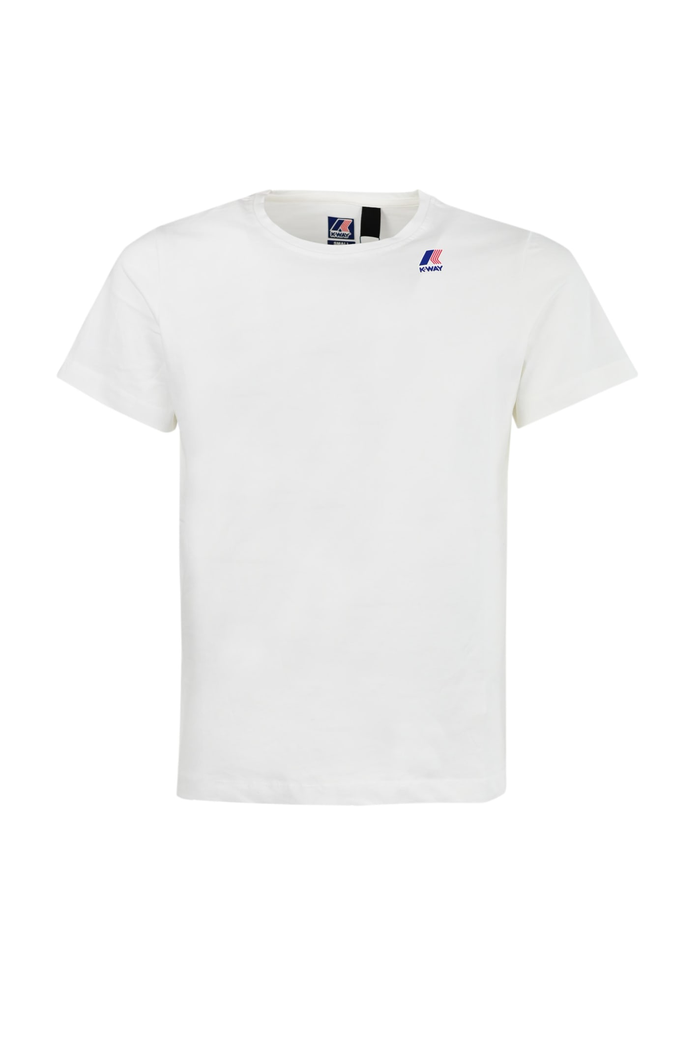 K-way T-shirt Le Vrai Eduard T-shirt In White
