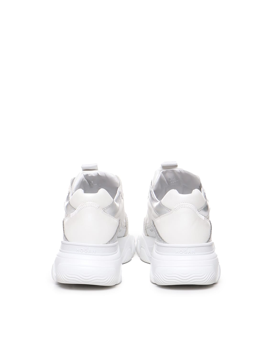 Shop Hogan Hyperactive Sneakers In White