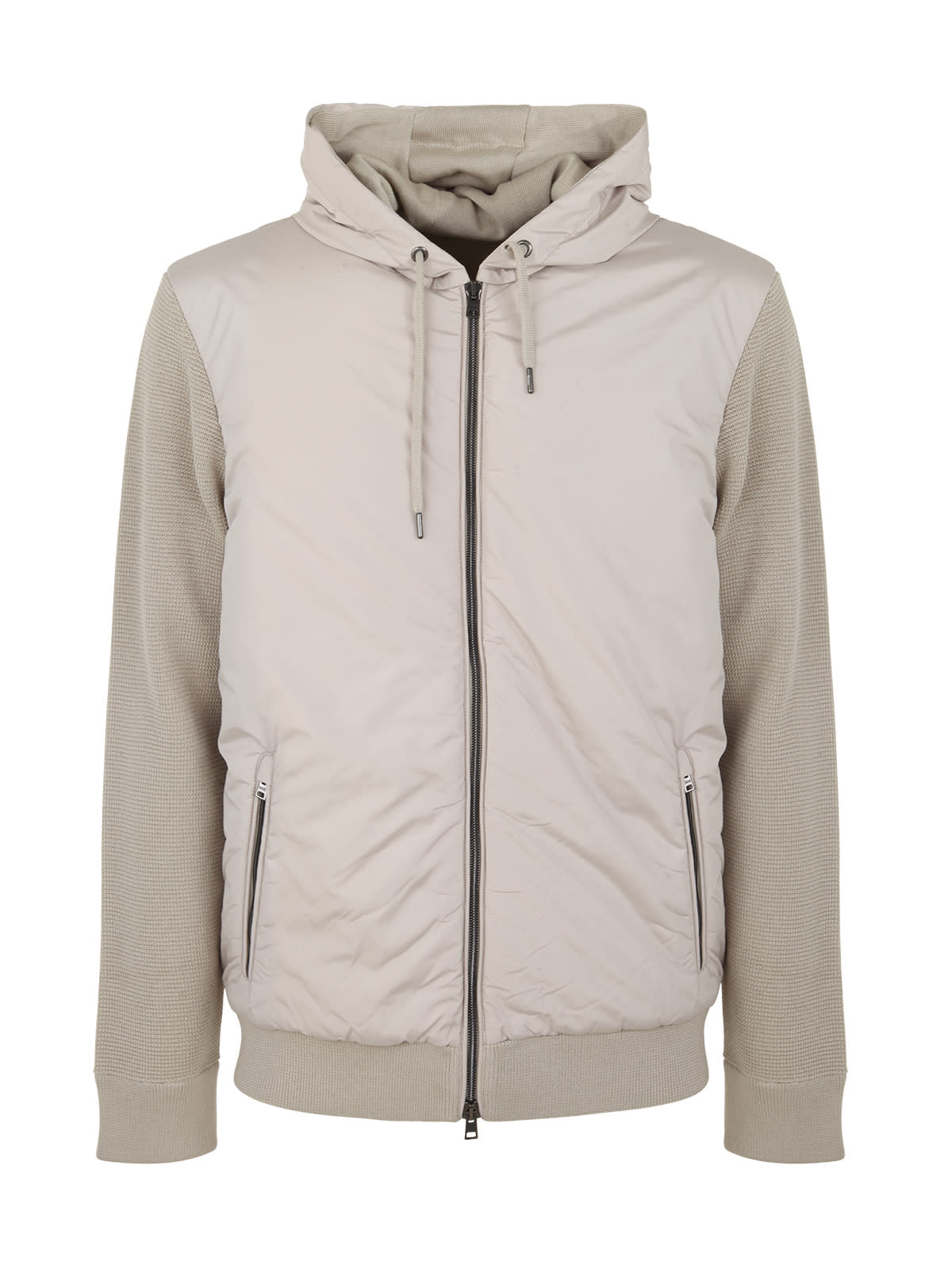 HERNO NYLON PADDED BOMBER JACKET