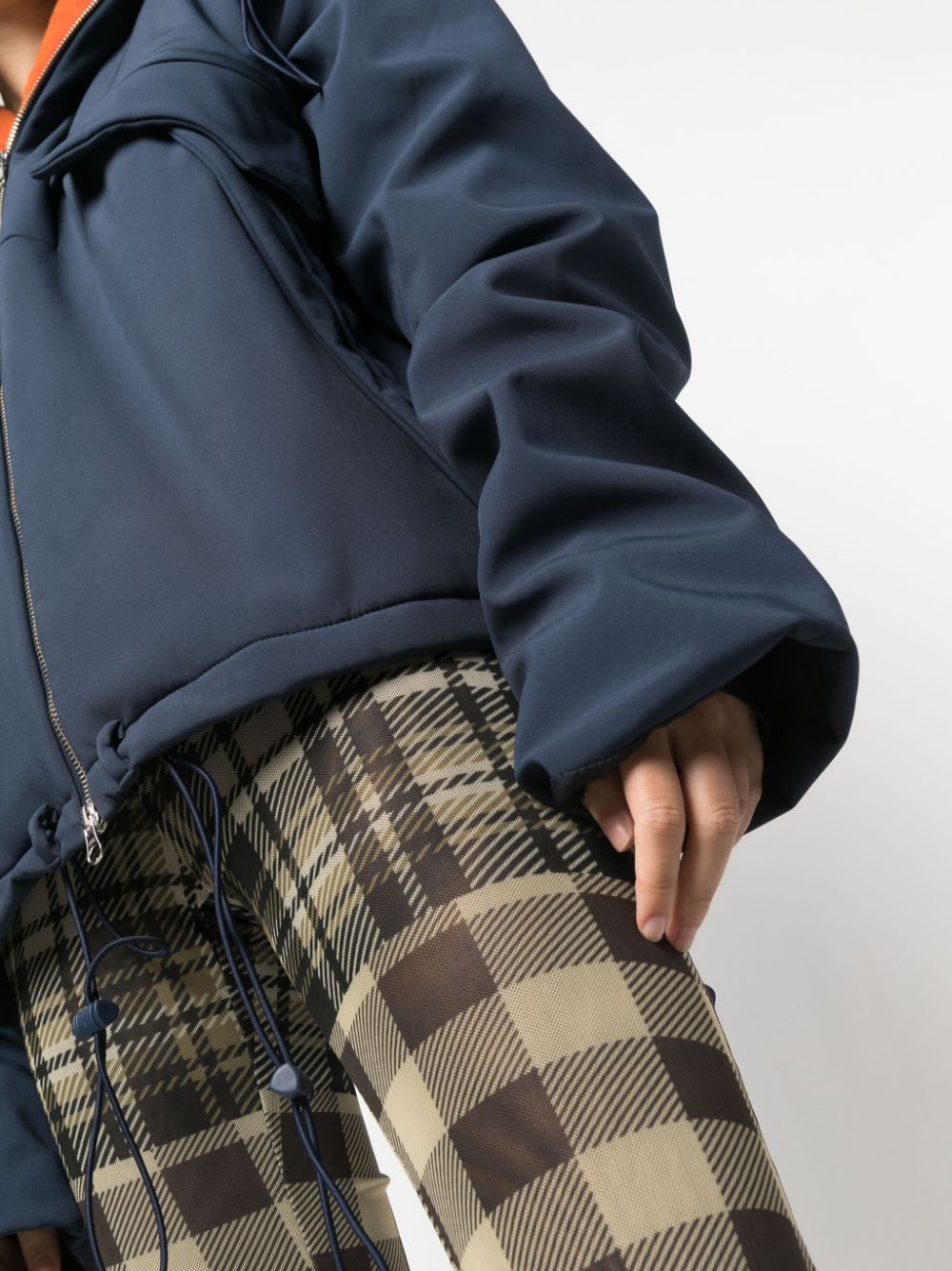 Ottolinger Hooded Jacket In Blue