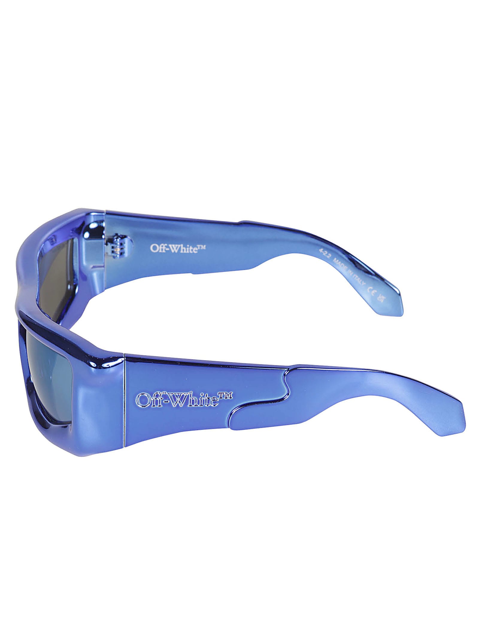 Volcanite Sunglasses in blue | Off-White™ Official AT