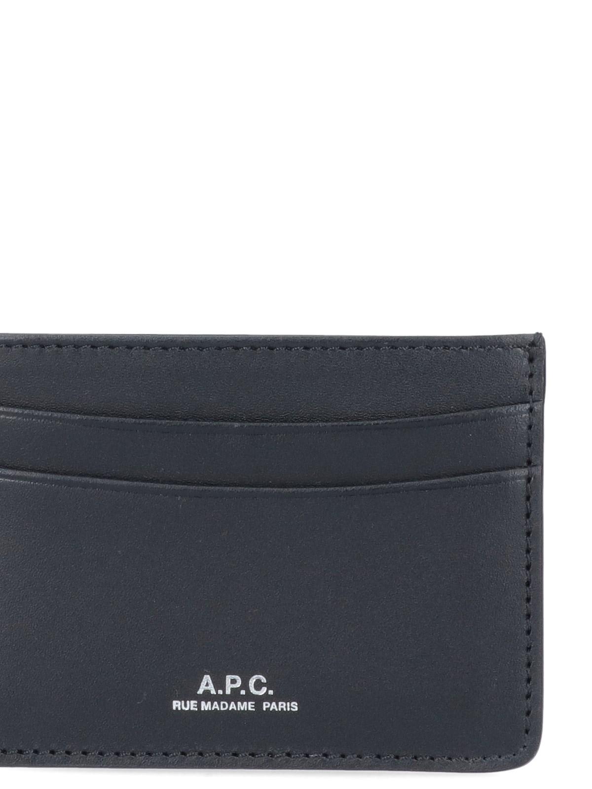 Shop Apc - André Cardholder In Black
