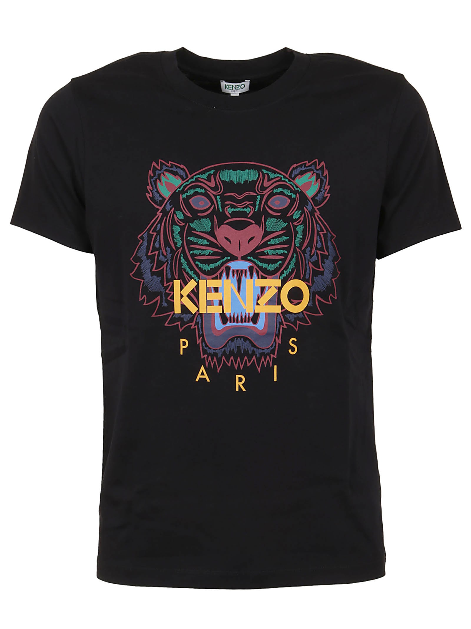 Kenzo Classic Tiger T-shirt In Black | ModeSens