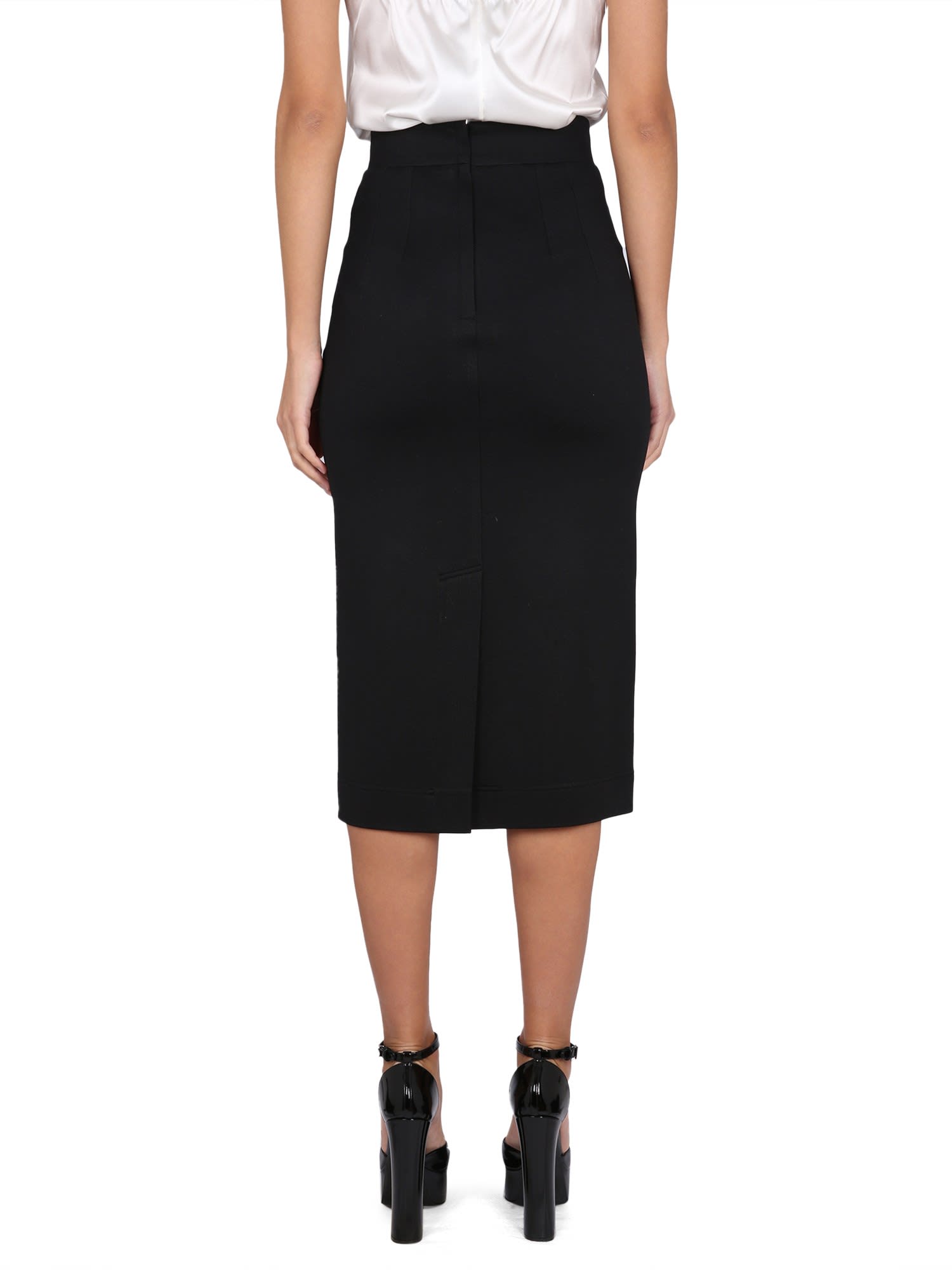 Shop Dolce & Gabbana Midi Skirt