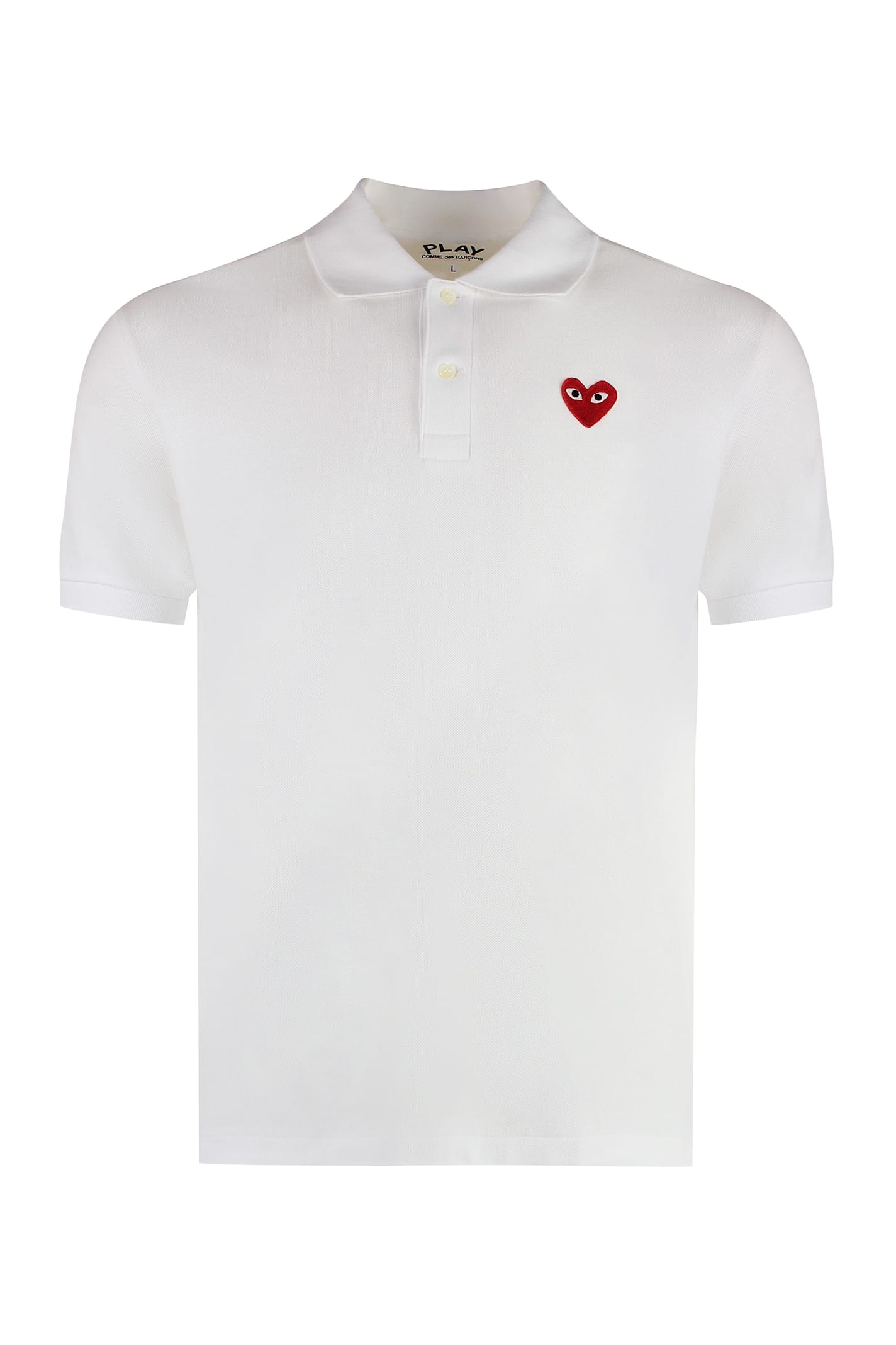 Comme des Garçons Play Cotton-piqué Polo Shirt