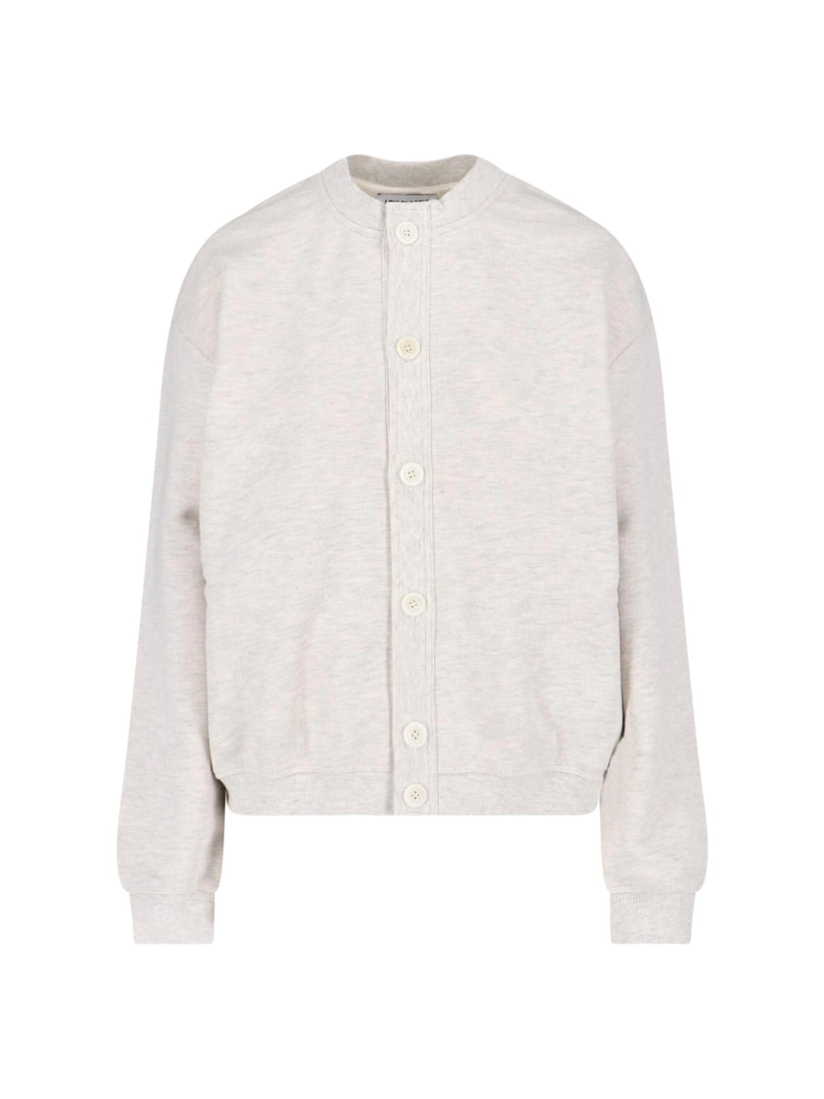Low Classic Button Sweatshirt In Neutral