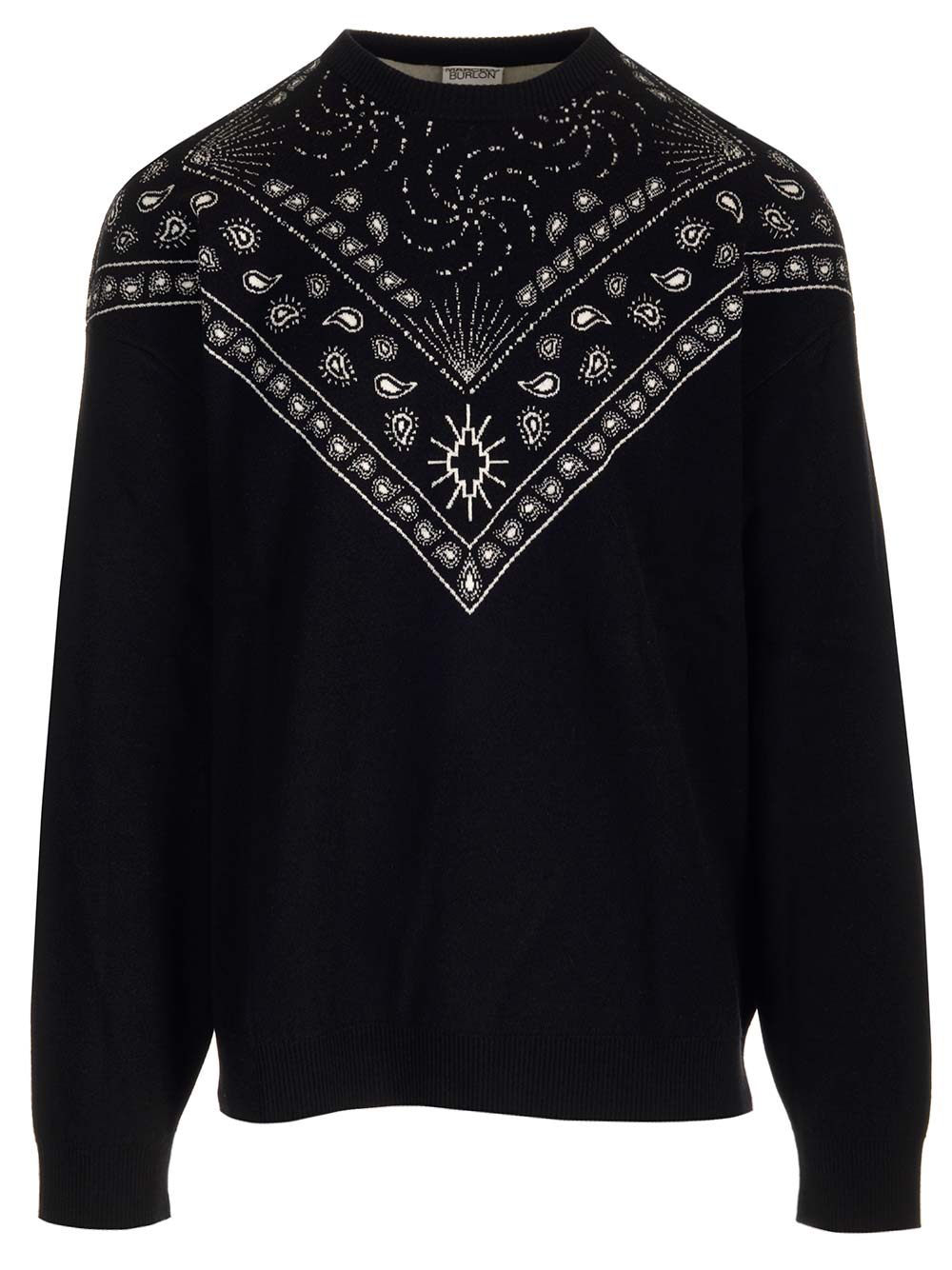 Sweater With Bandana Embroidery