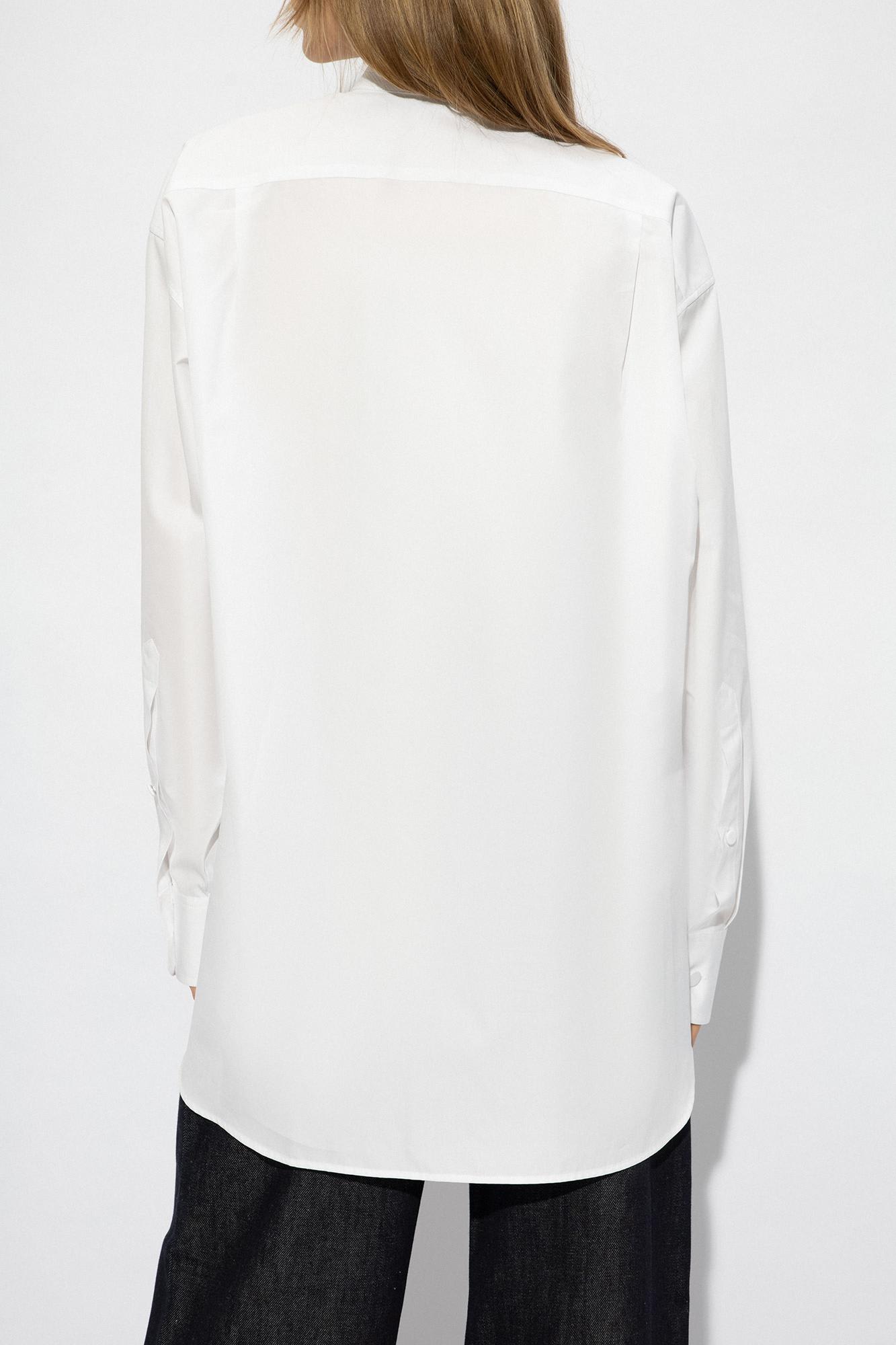 Shop Stella Mccartney Oversize Shirt In White