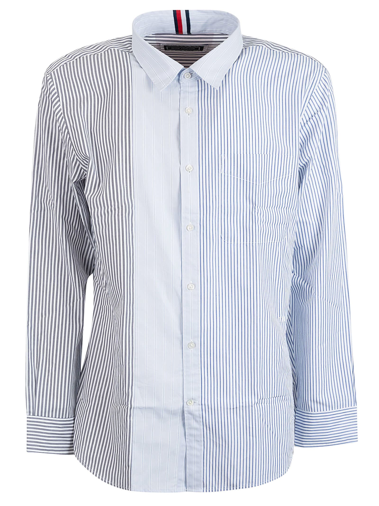 tommy hilfiger long sleeve striped shirt