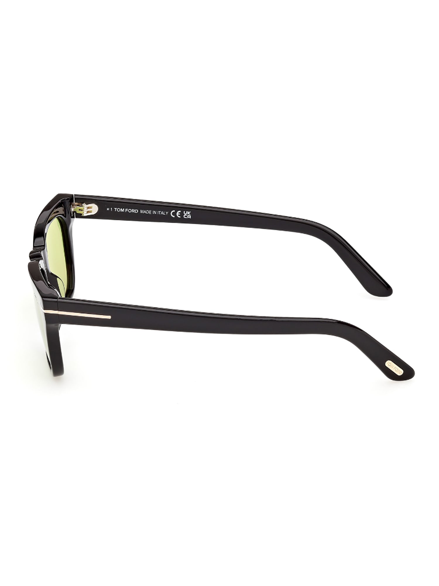 Tom Ford Penn 53mm Rectangular Sunglasses In Black