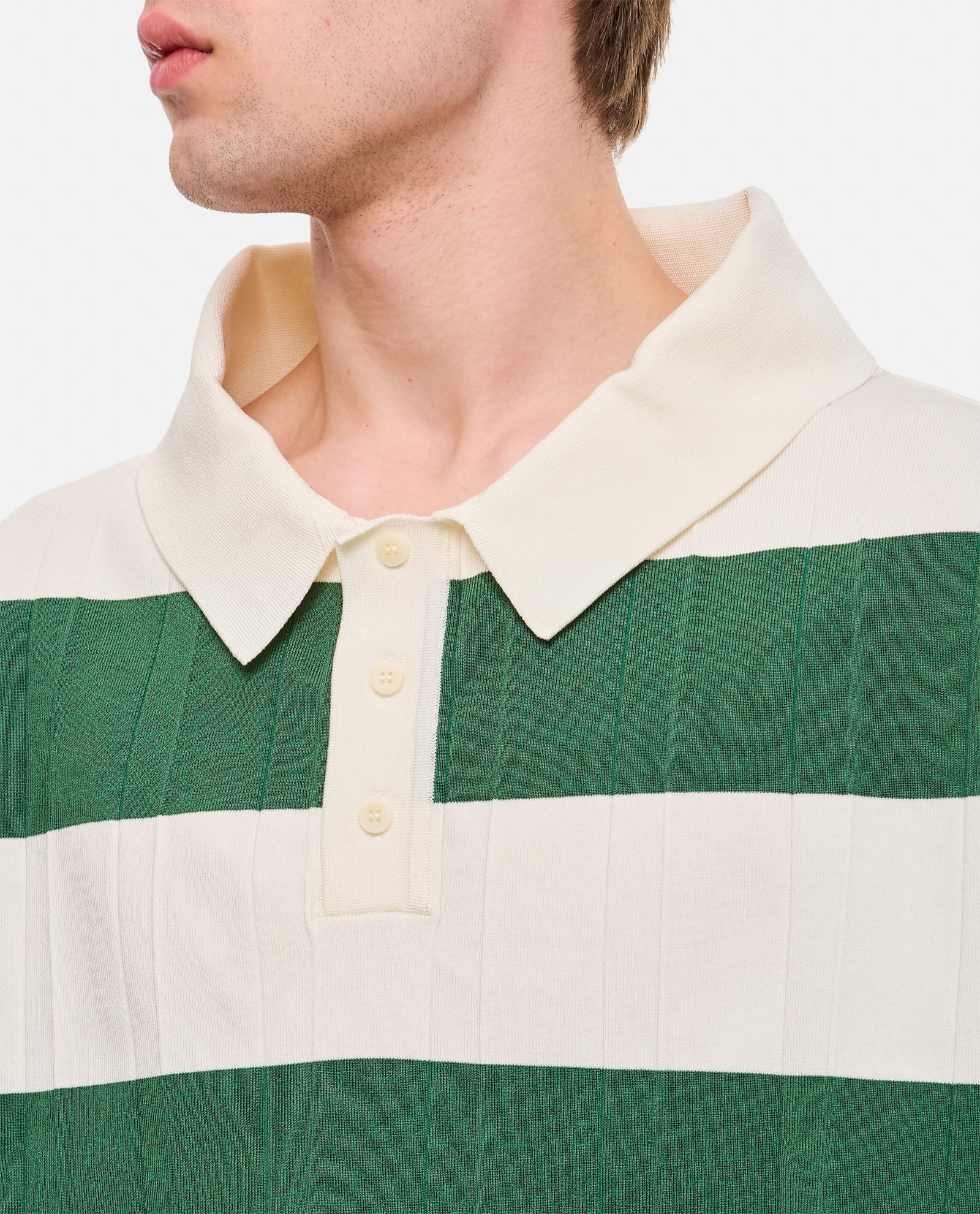 Shop Jacquemus Bimini Polo Shirt In Multicolour