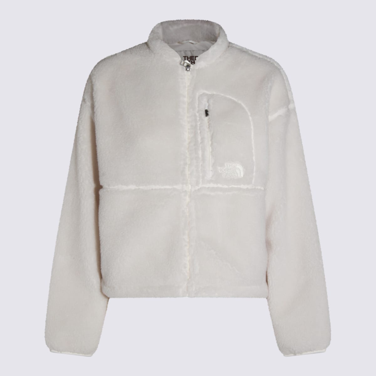 The North Face Relaxed Fit Jacket High Collar In Gray