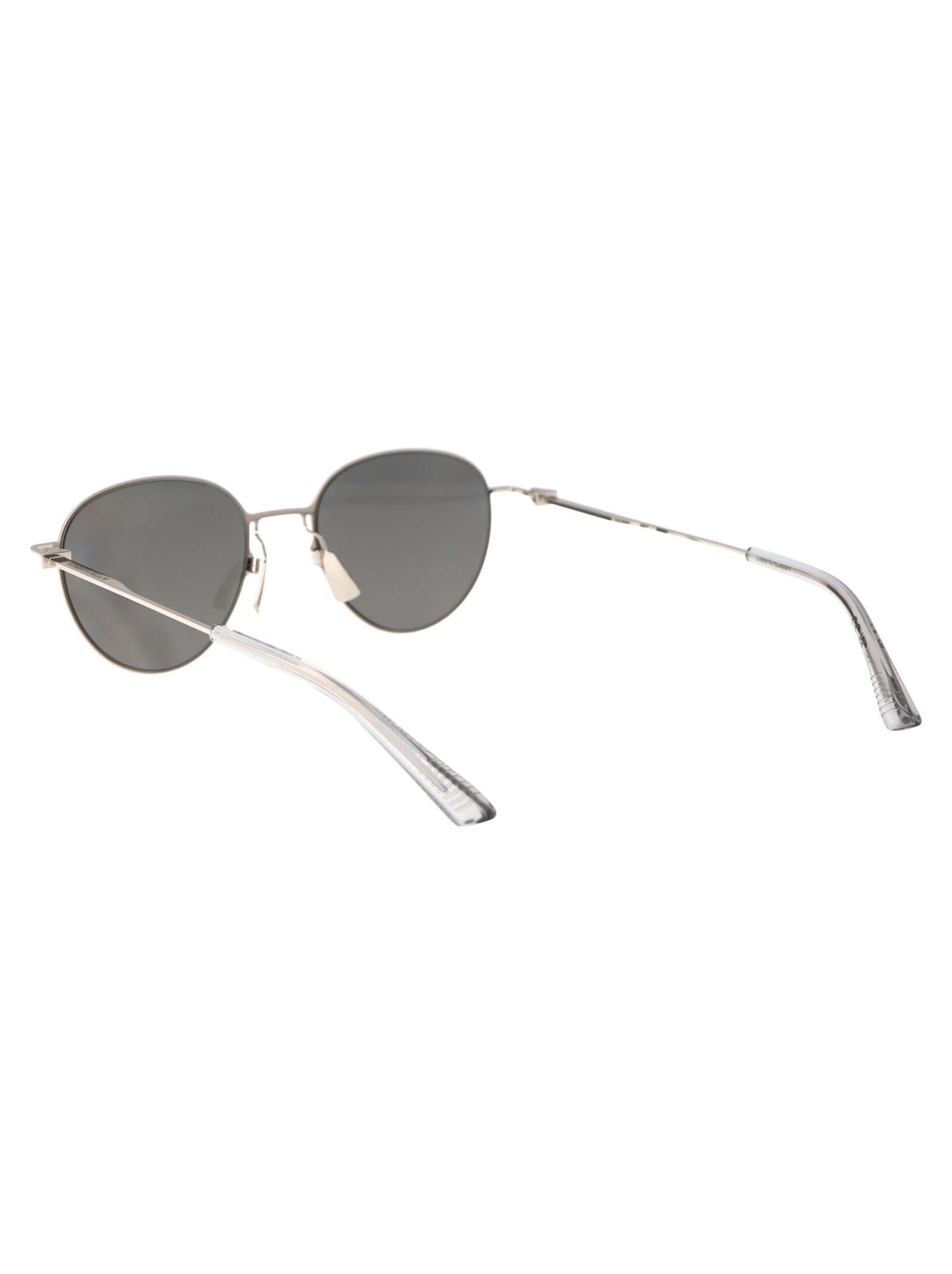 Shop Bottega Veneta Bv1268s Sunglasses In 003 Silver Silver Silver
