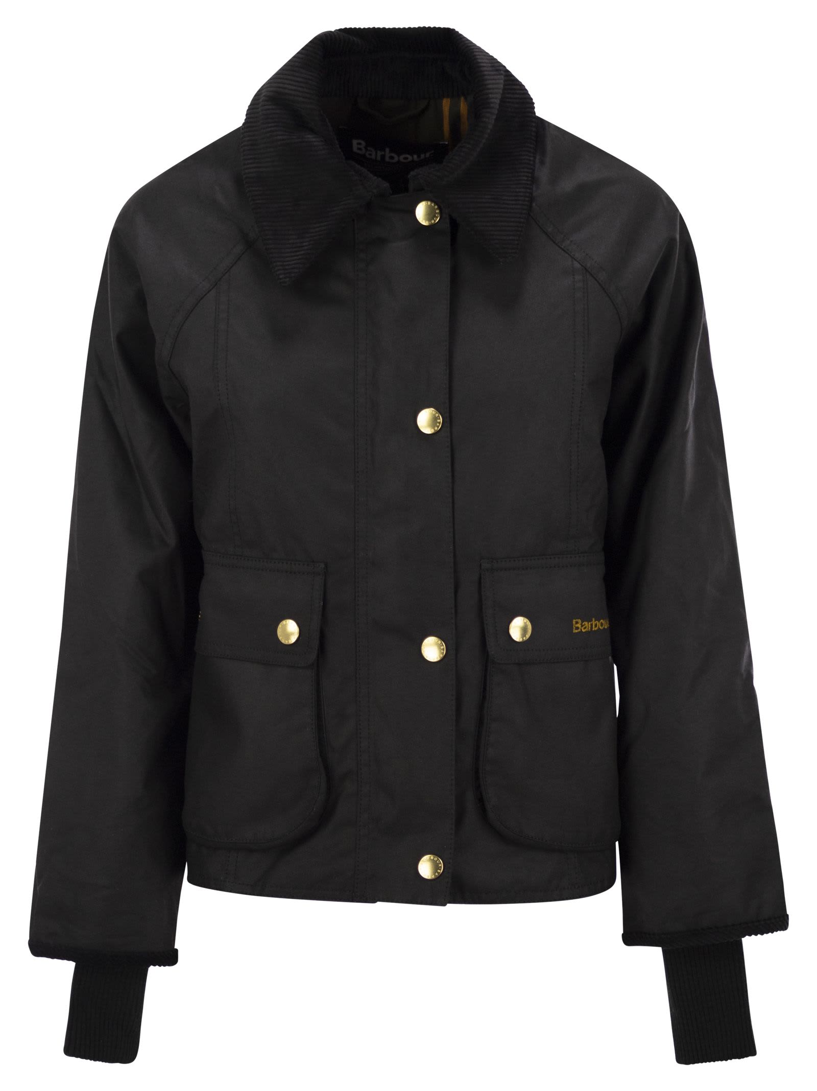 Beadnell Waxed Jacket With Crop Cut