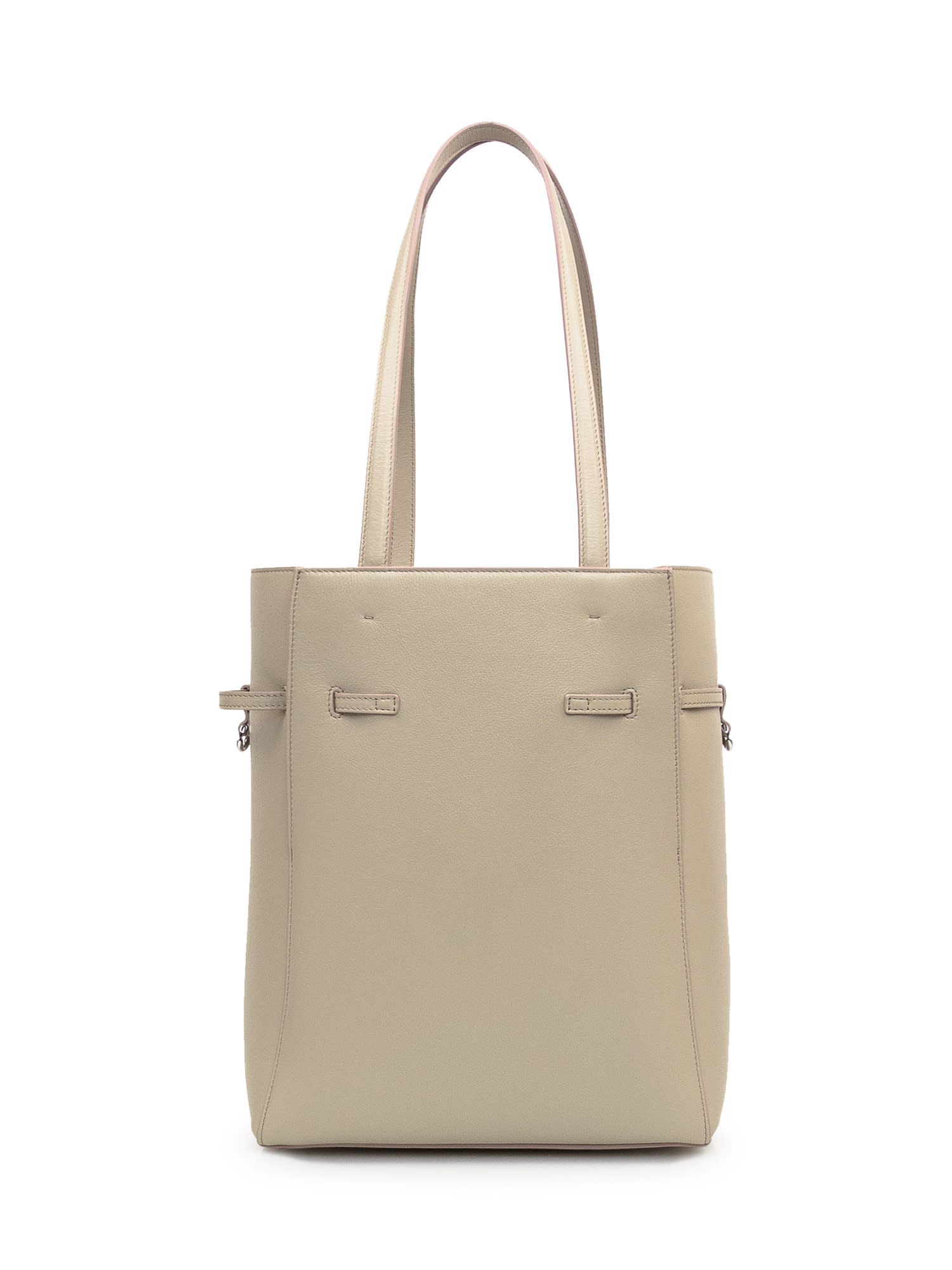 Shop Givenchy Small Voyou Tote Bag In Natural Beige