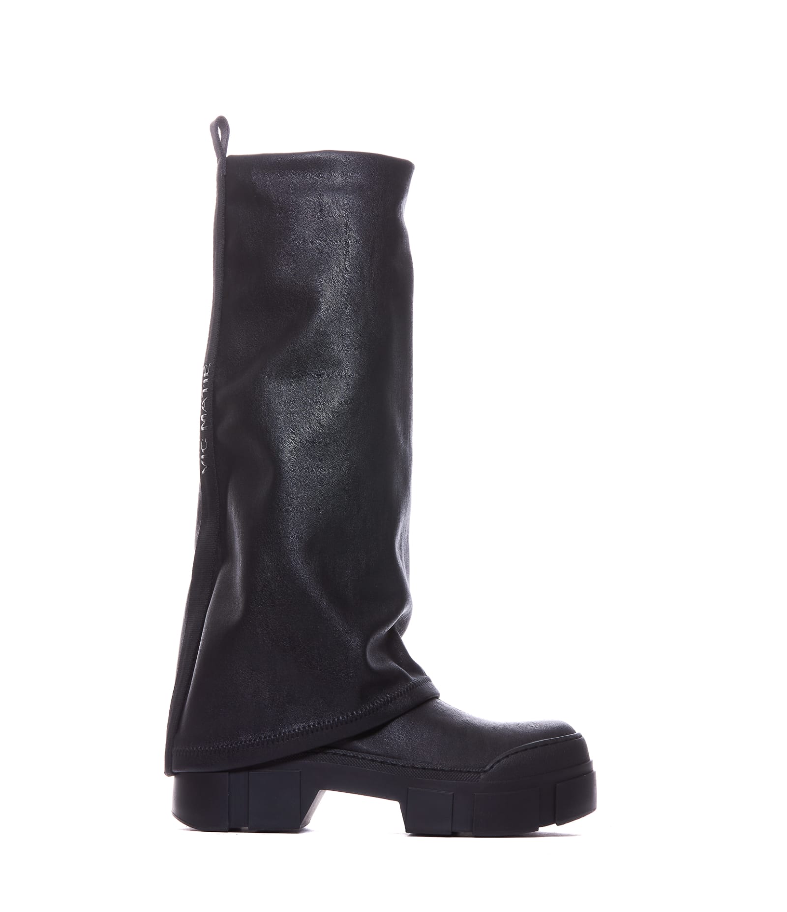 Shop Vic Matie Davidson Boots In Black