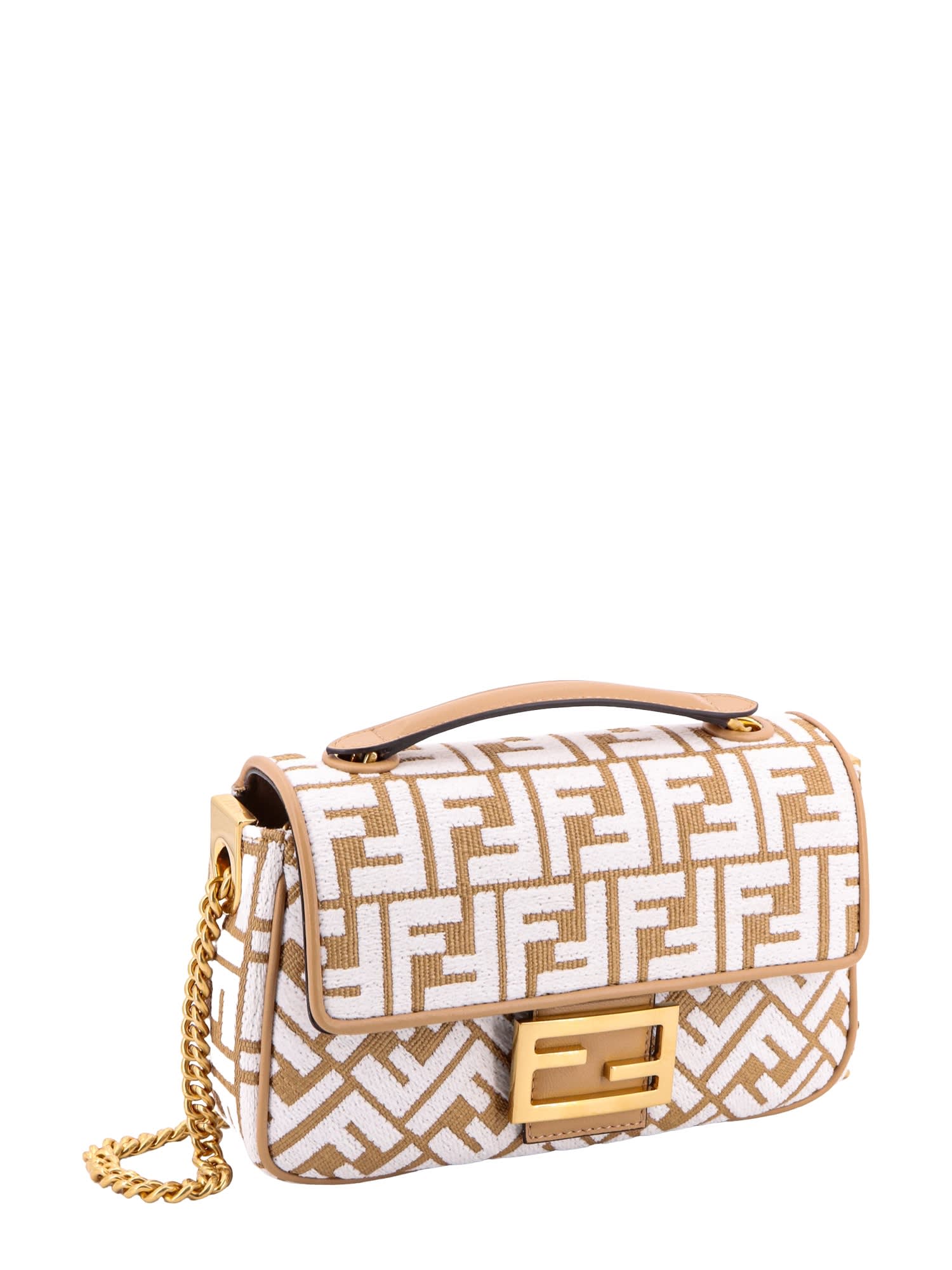 Shop Fendi Baguette Shoulder Bag